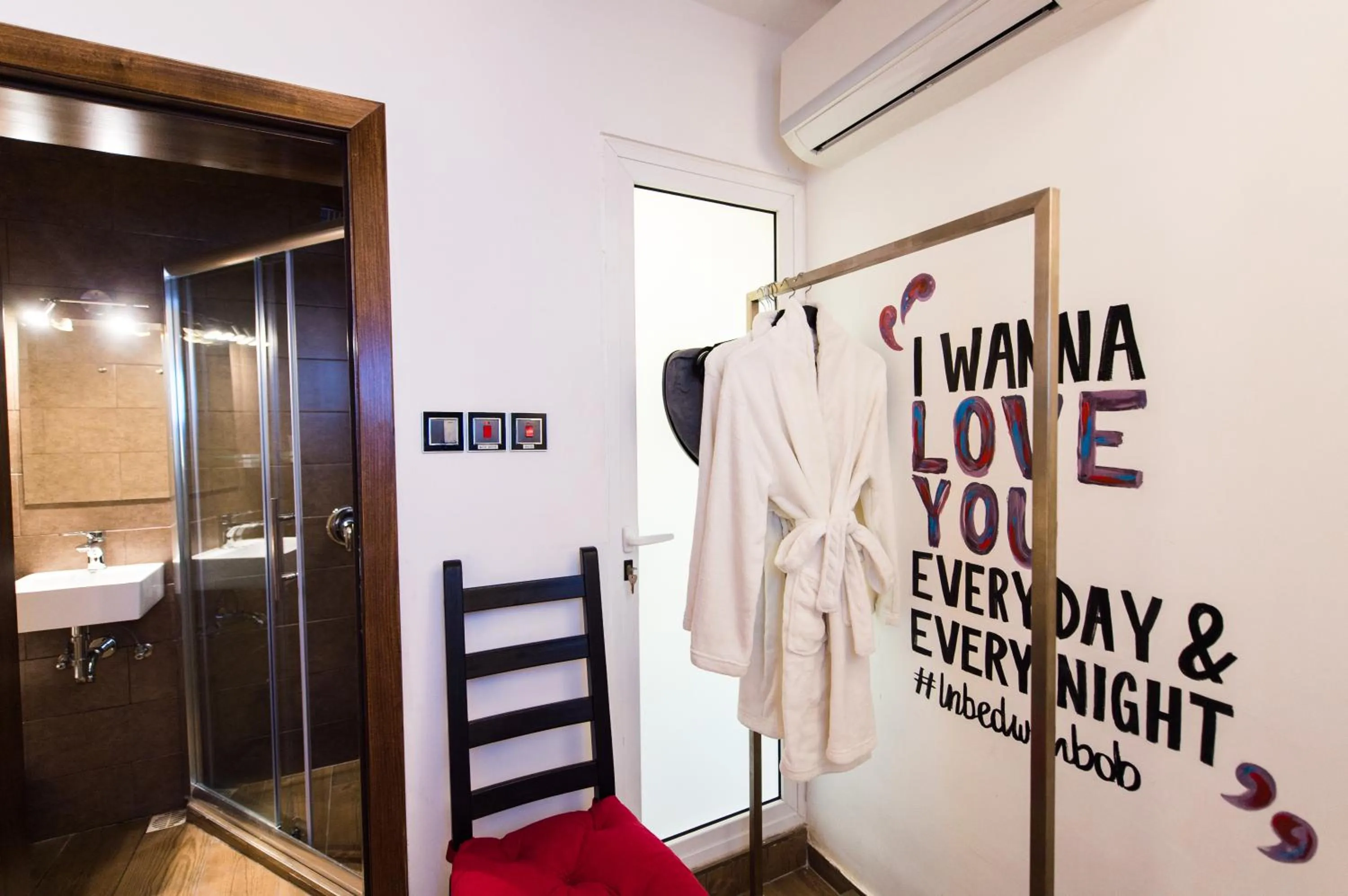 Bathroom in Backstage Boutique Music Themed Townhouse