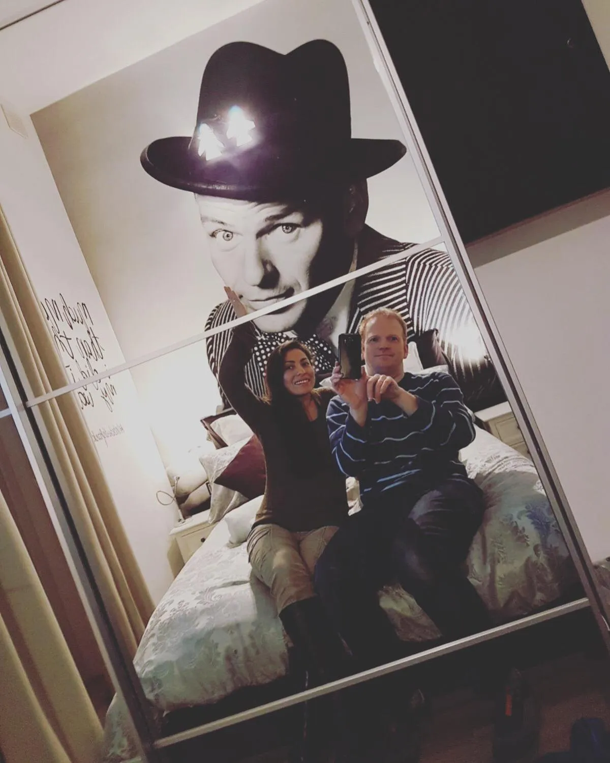 Bed in Backstage Boutique Music Themed Townhouse