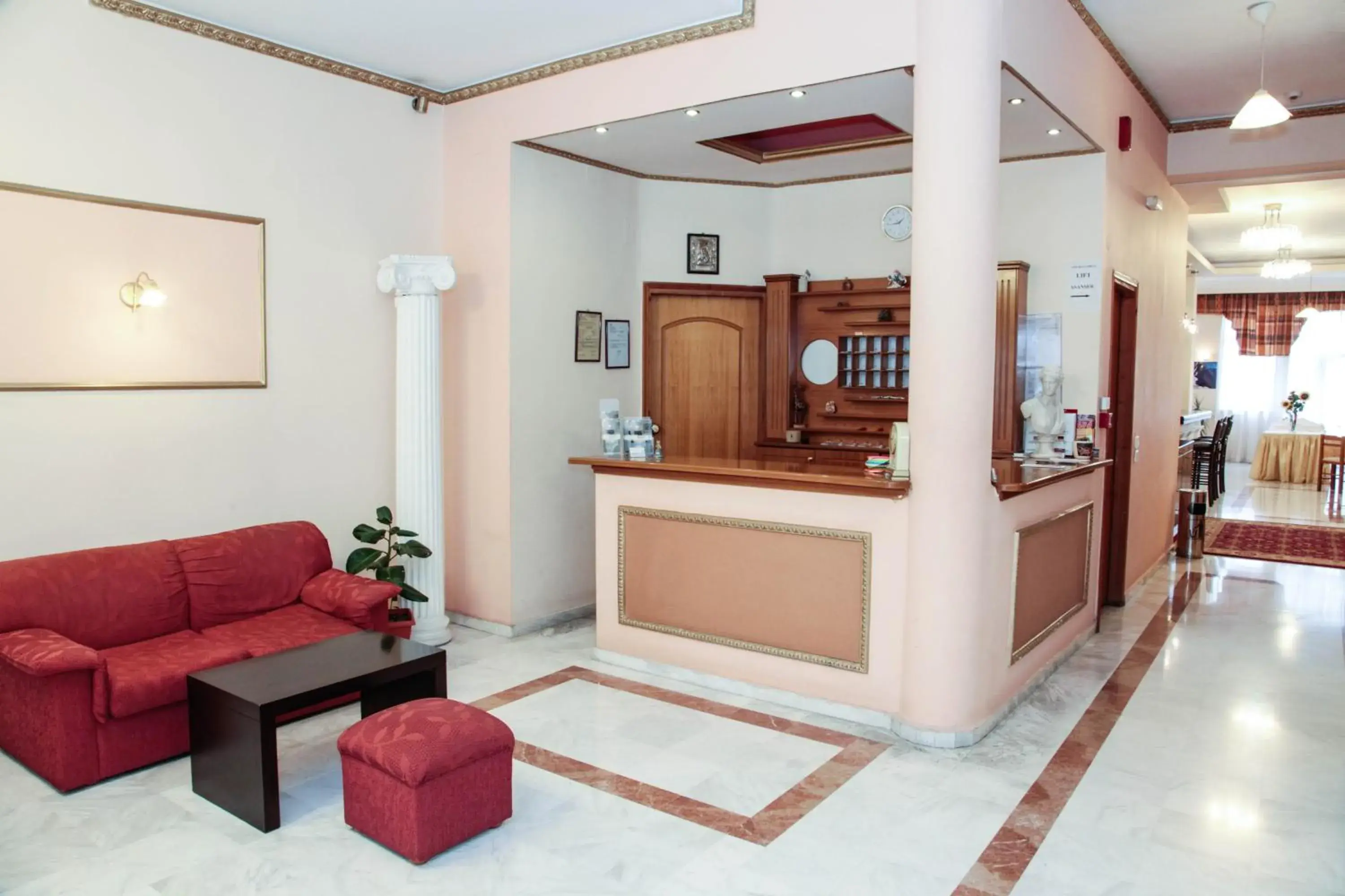 Lobby or reception in Alexiou Hotel Lobby or reception in Alexiou Hotel