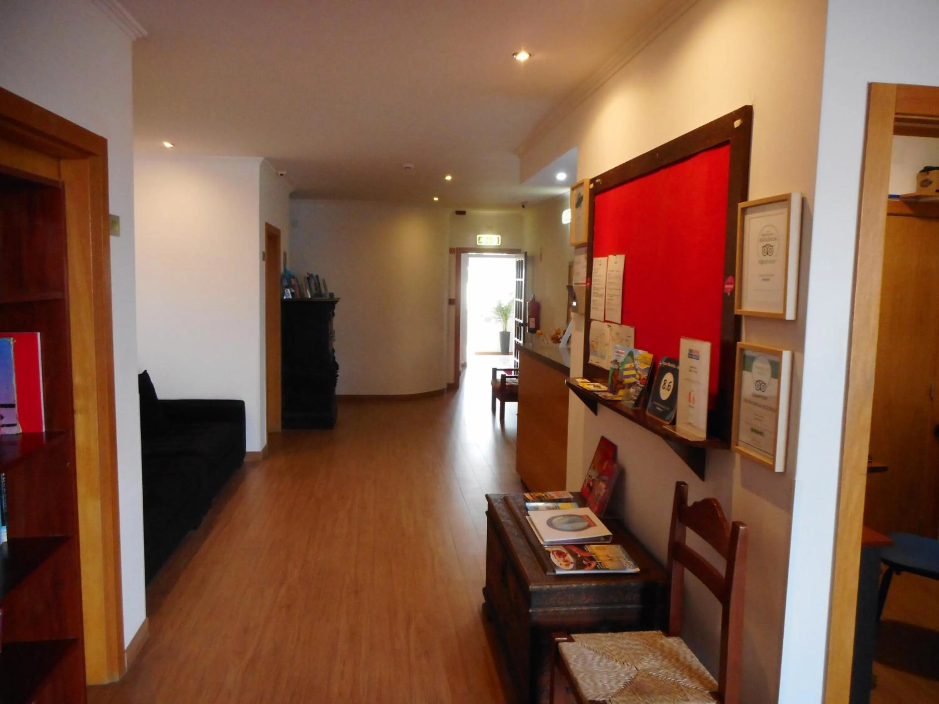 Lobby or reception in Agua Marinha ROSA- Hotel