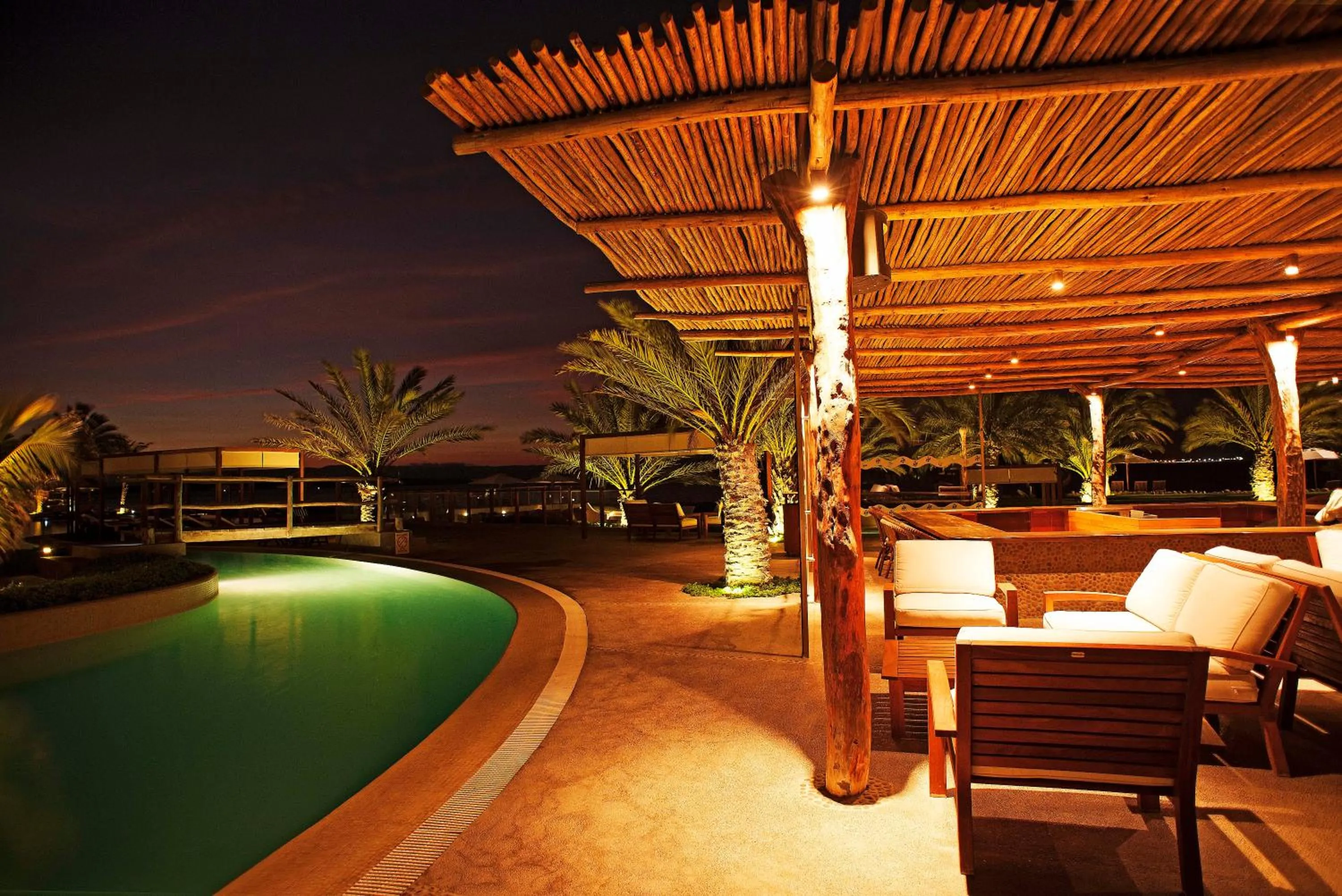 Swimming pool in La Hacienda Bahia Paracas