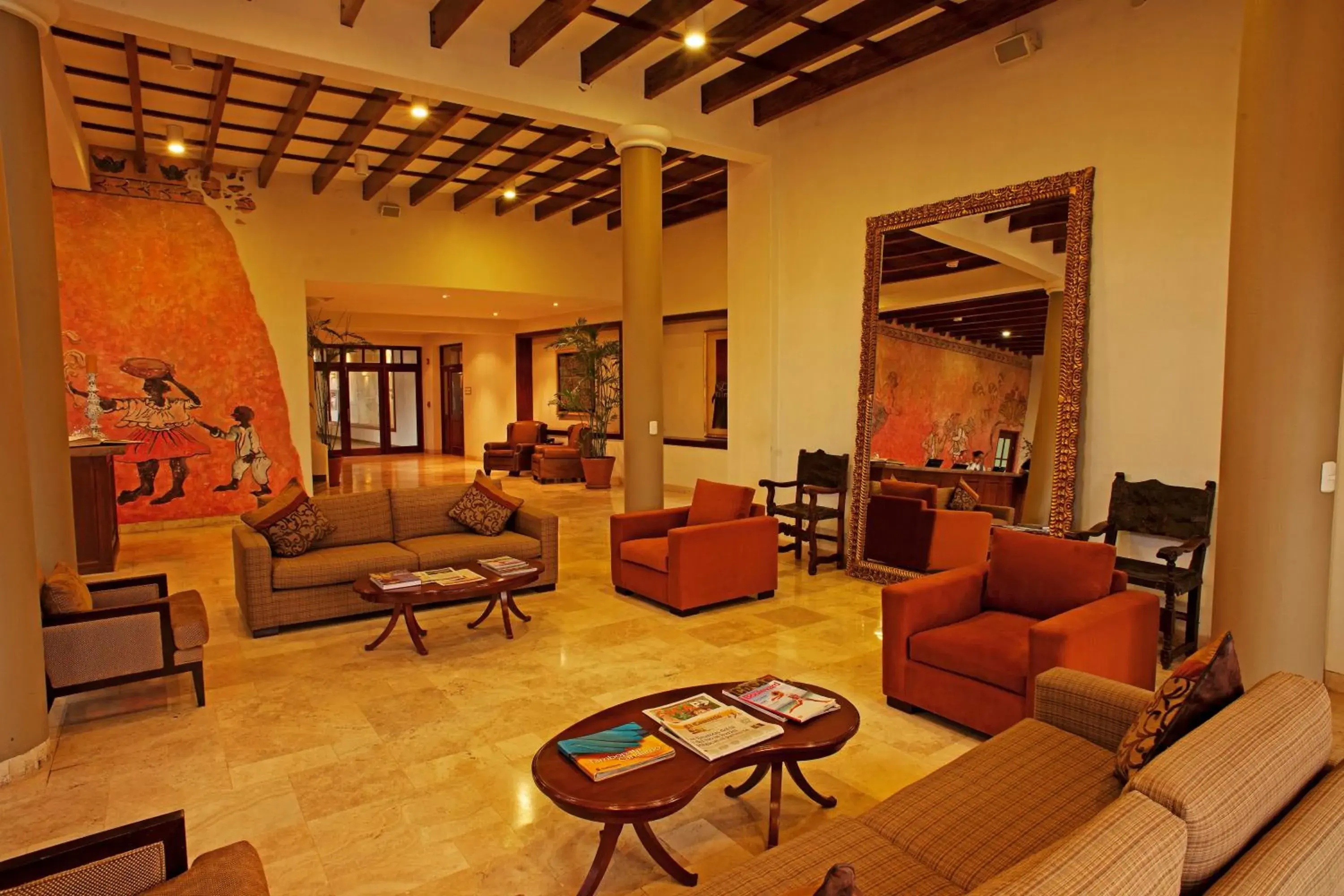 Lobby or reception in La Hacienda Bahia Paracas Lobby or reception in La Hacienda Bahia Paracas