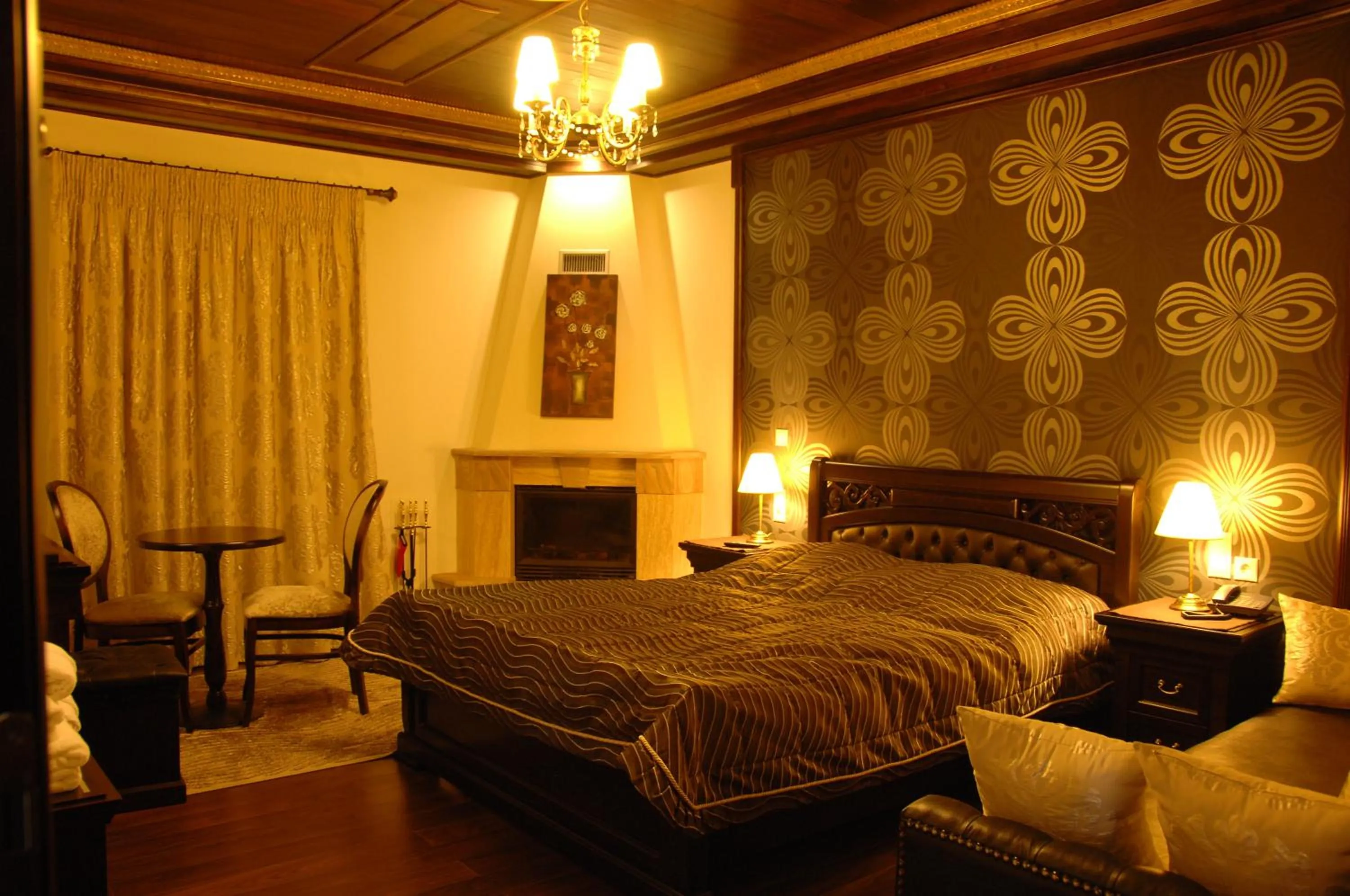 Bed in Guesthouse Iridanos