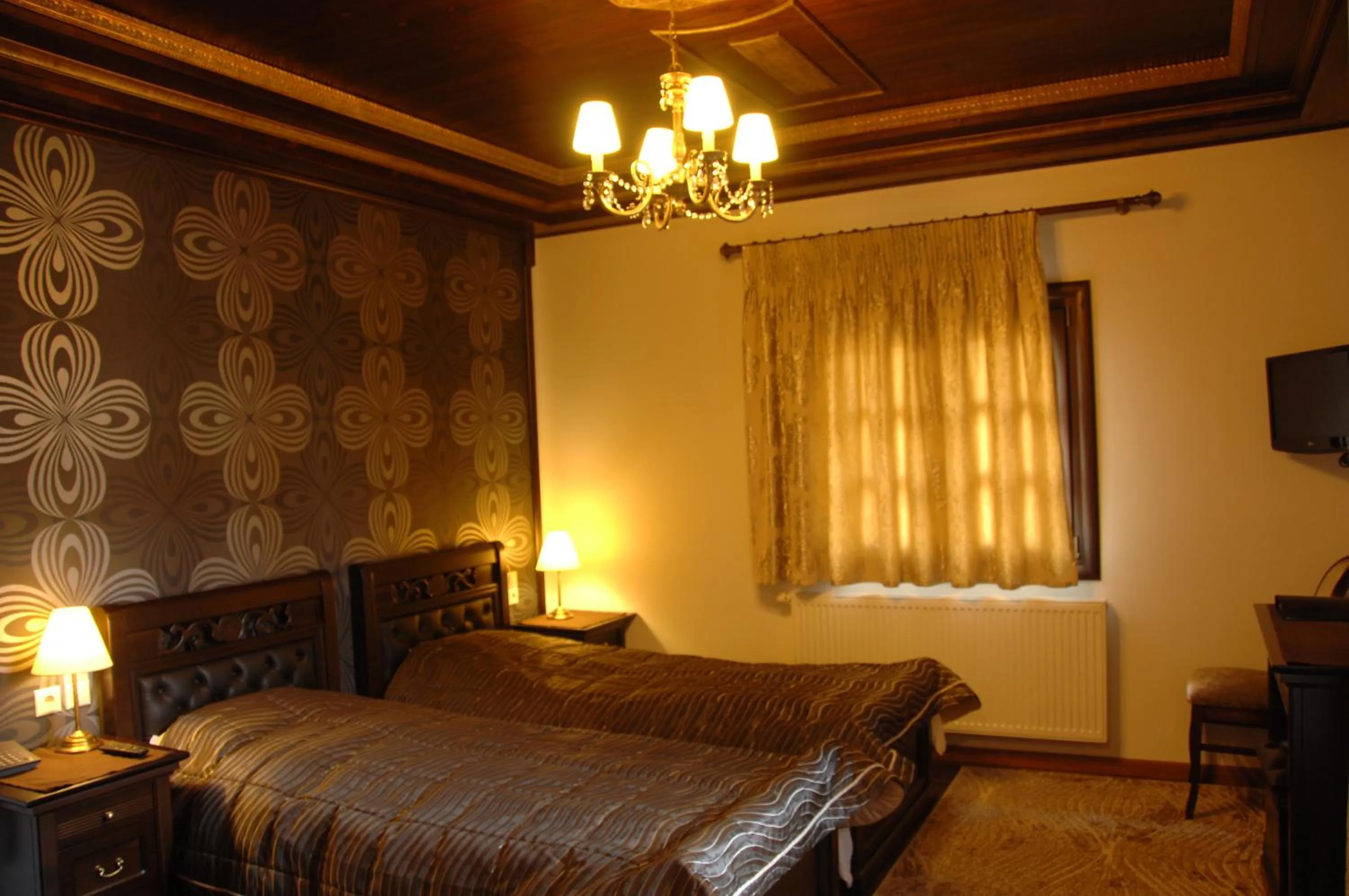 Bed in Guesthouse Iridanos