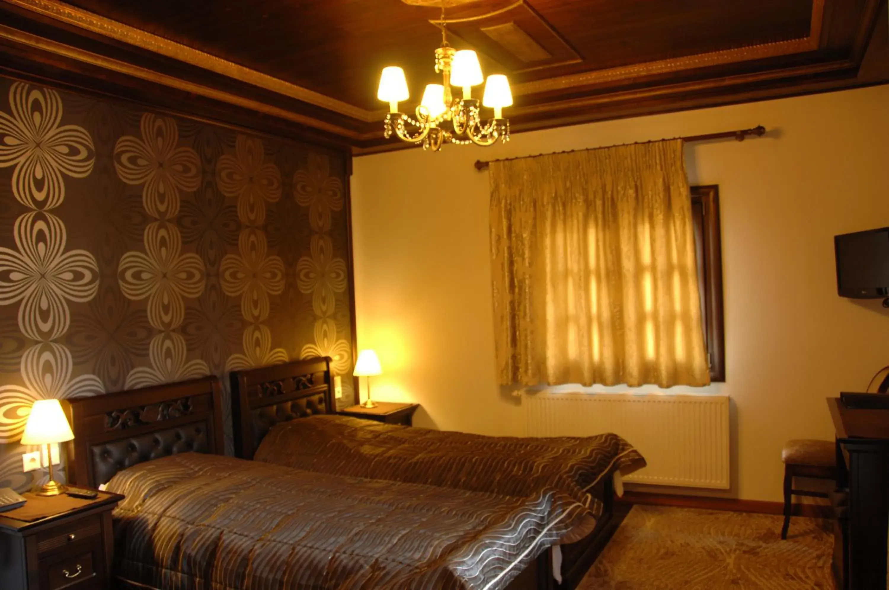 Double or Twin Room with Meteora View in Guesthouse Iridanos Double or Twin Room with Meteora View in Guesthouse Iridanos
