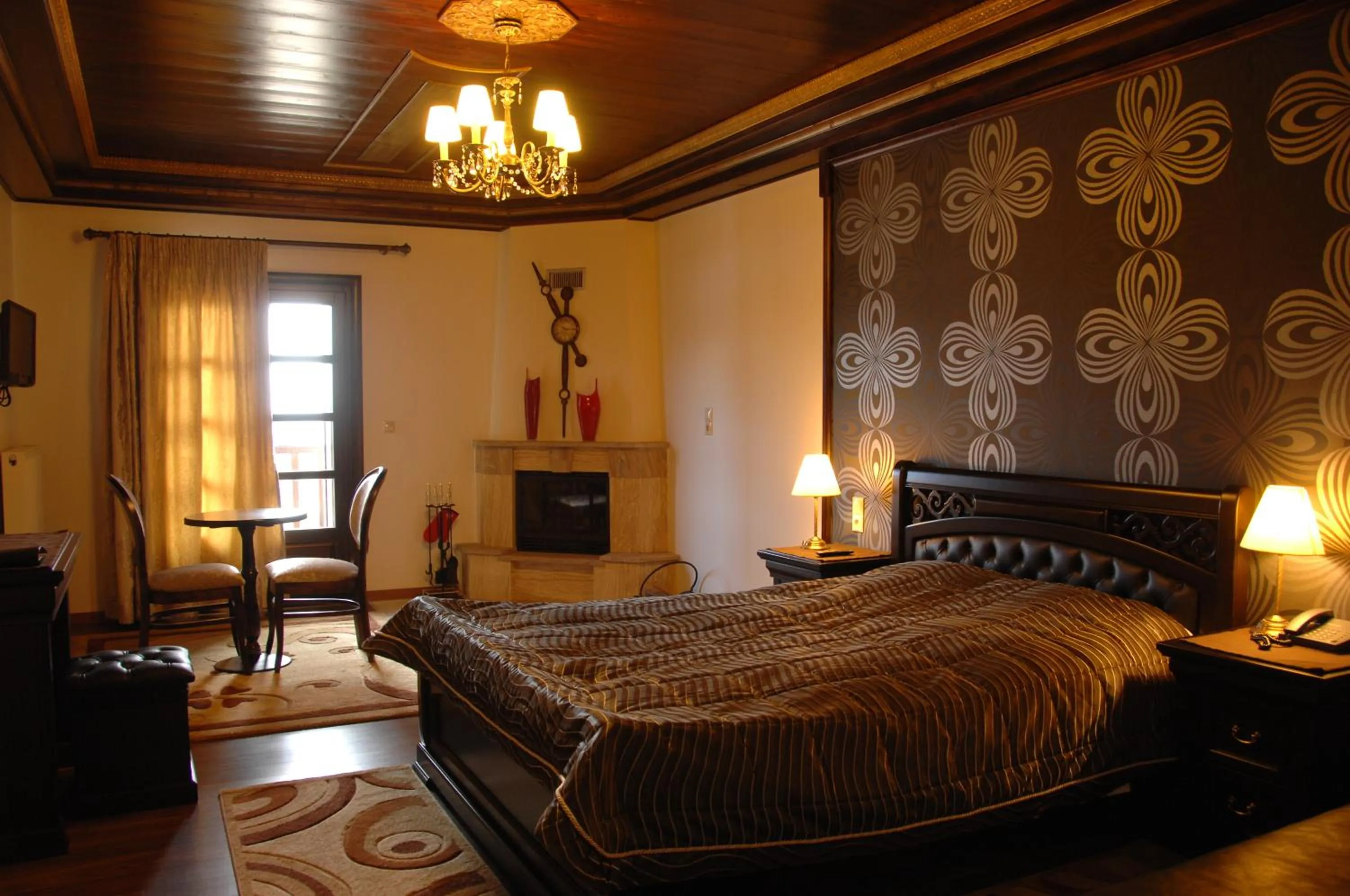 Bed in Guesthouse Iridanos