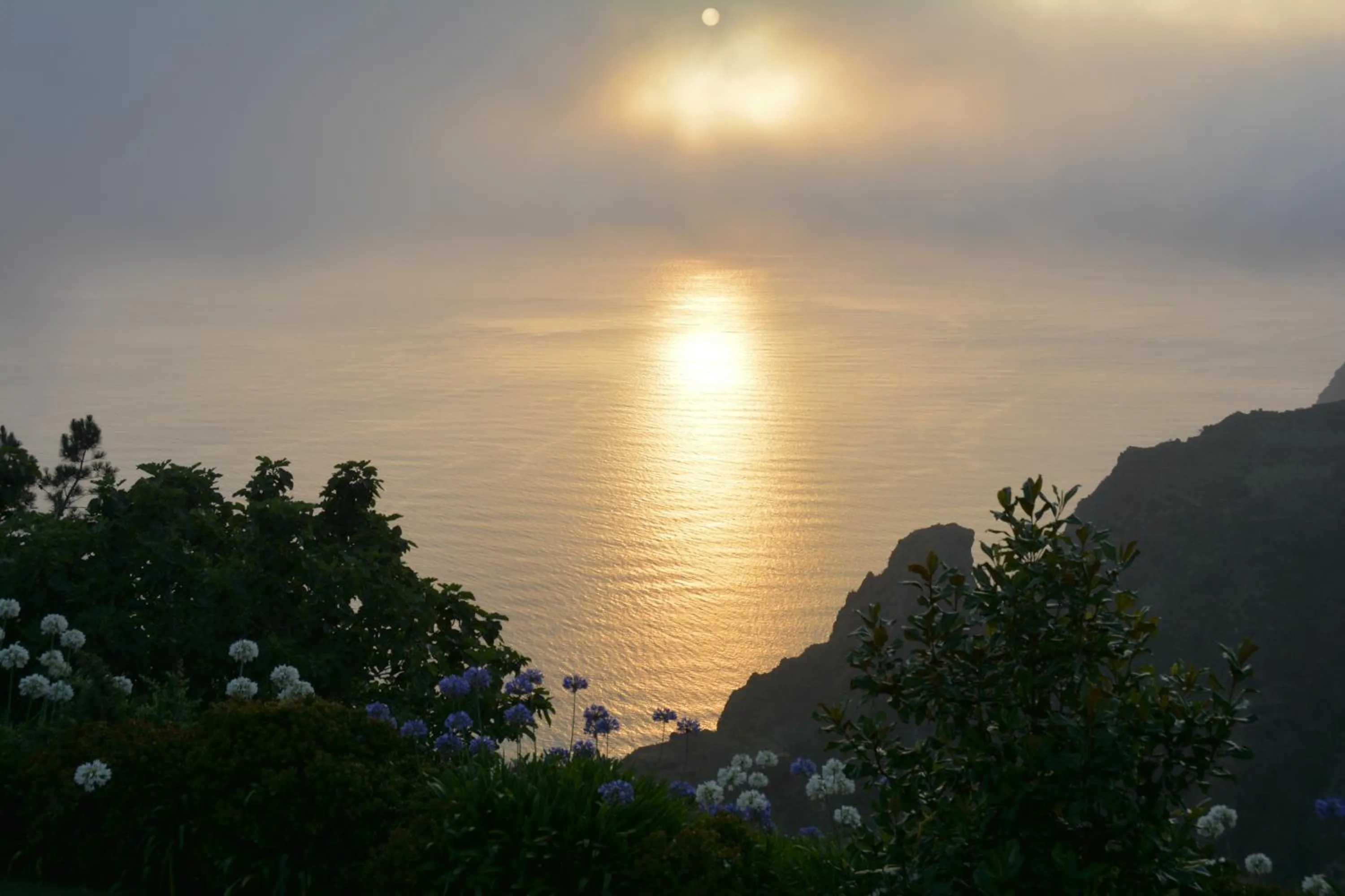 Sunset in Hotel Jardim Atlantico