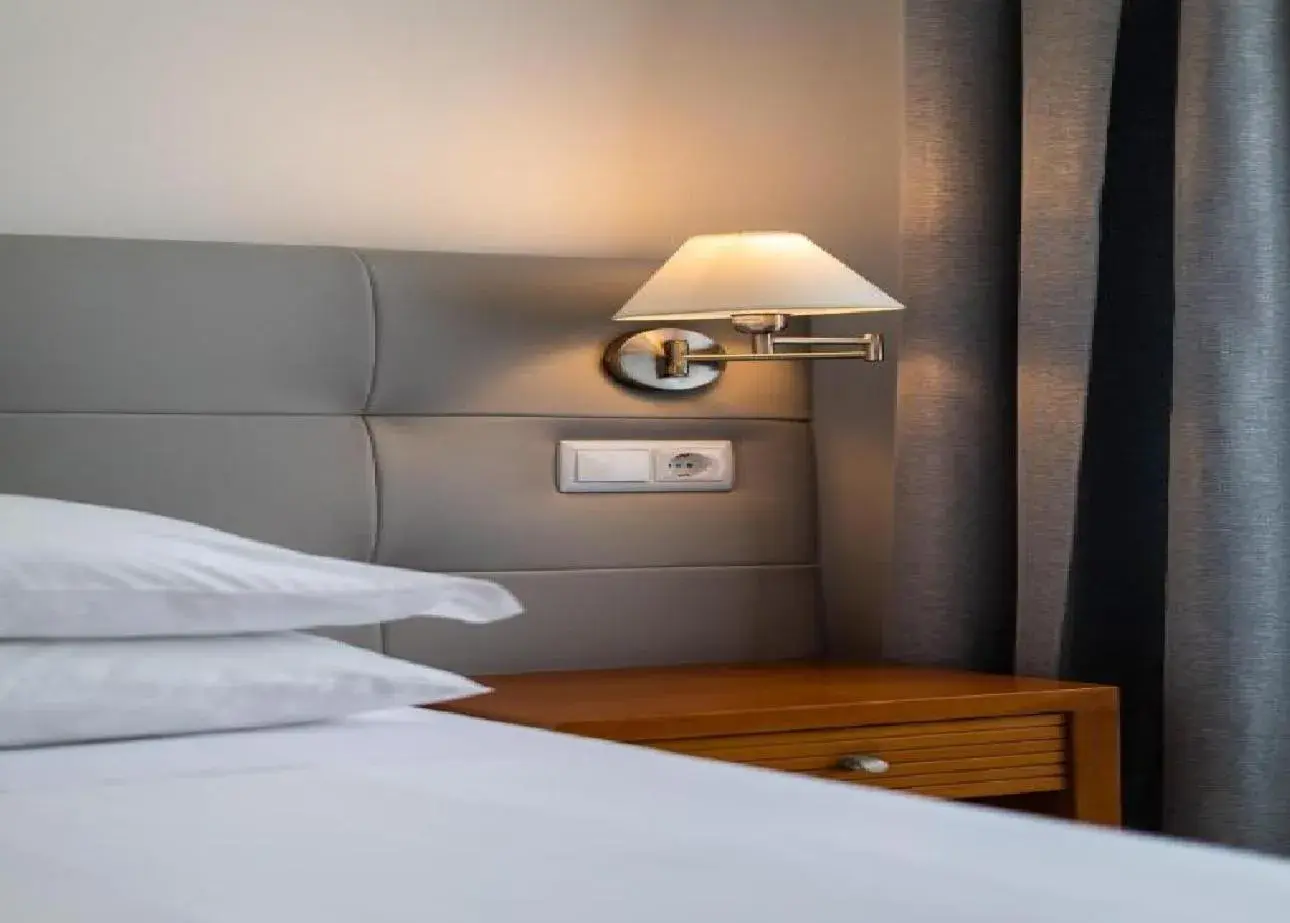 Bedroom, Bed in Hotel Arcanjo Bedroom, Bed in Hotel Arcanjo