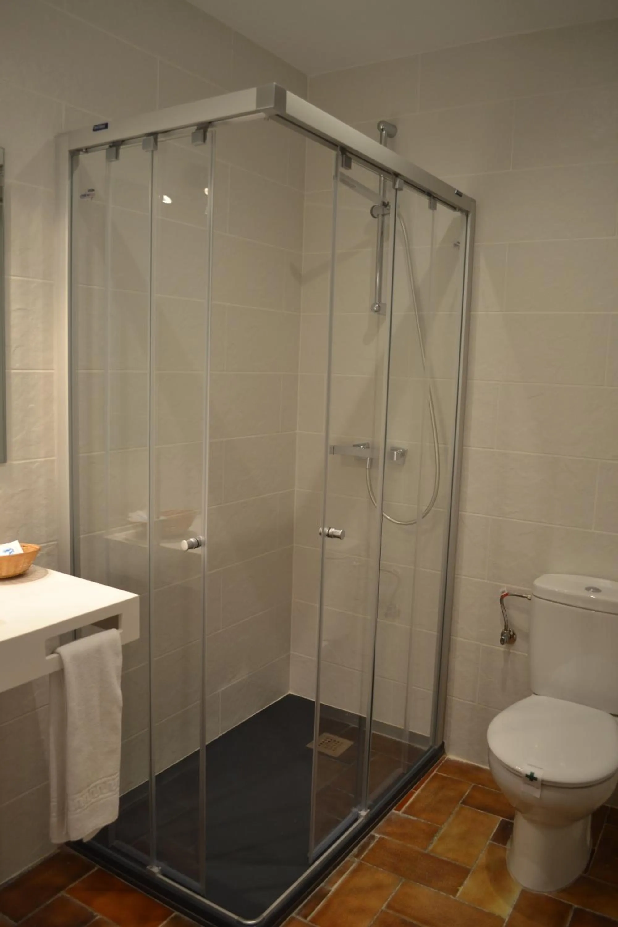 Shower in Hotel S´Aguarda