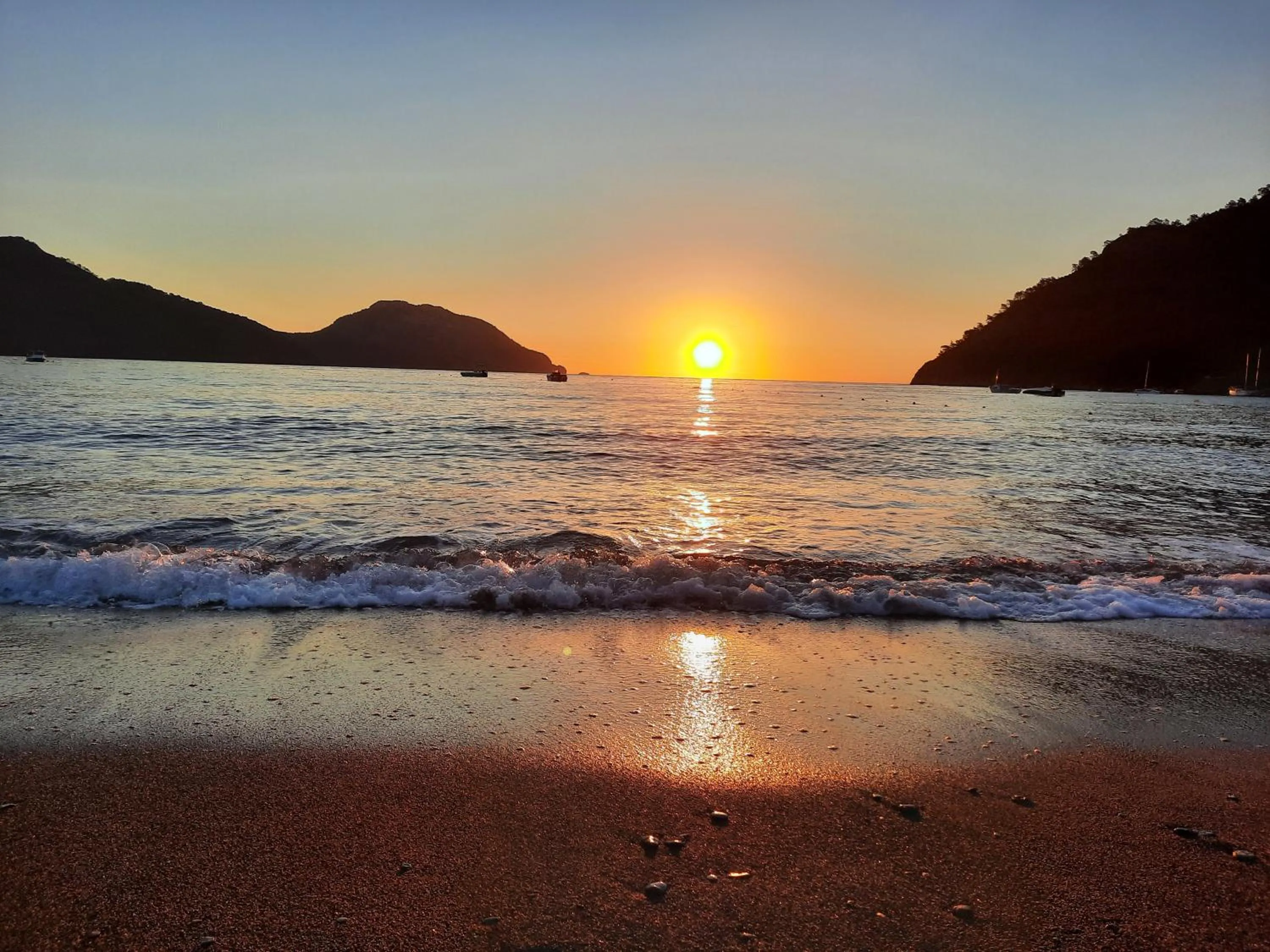 Sunrise in Adrasan Maviay Hotel