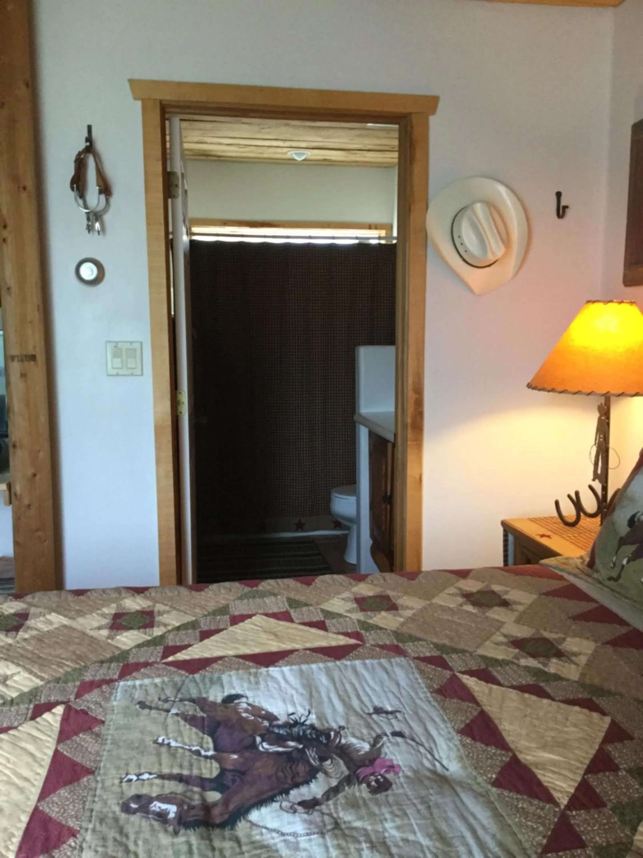 Bed in Spur Cross Inn