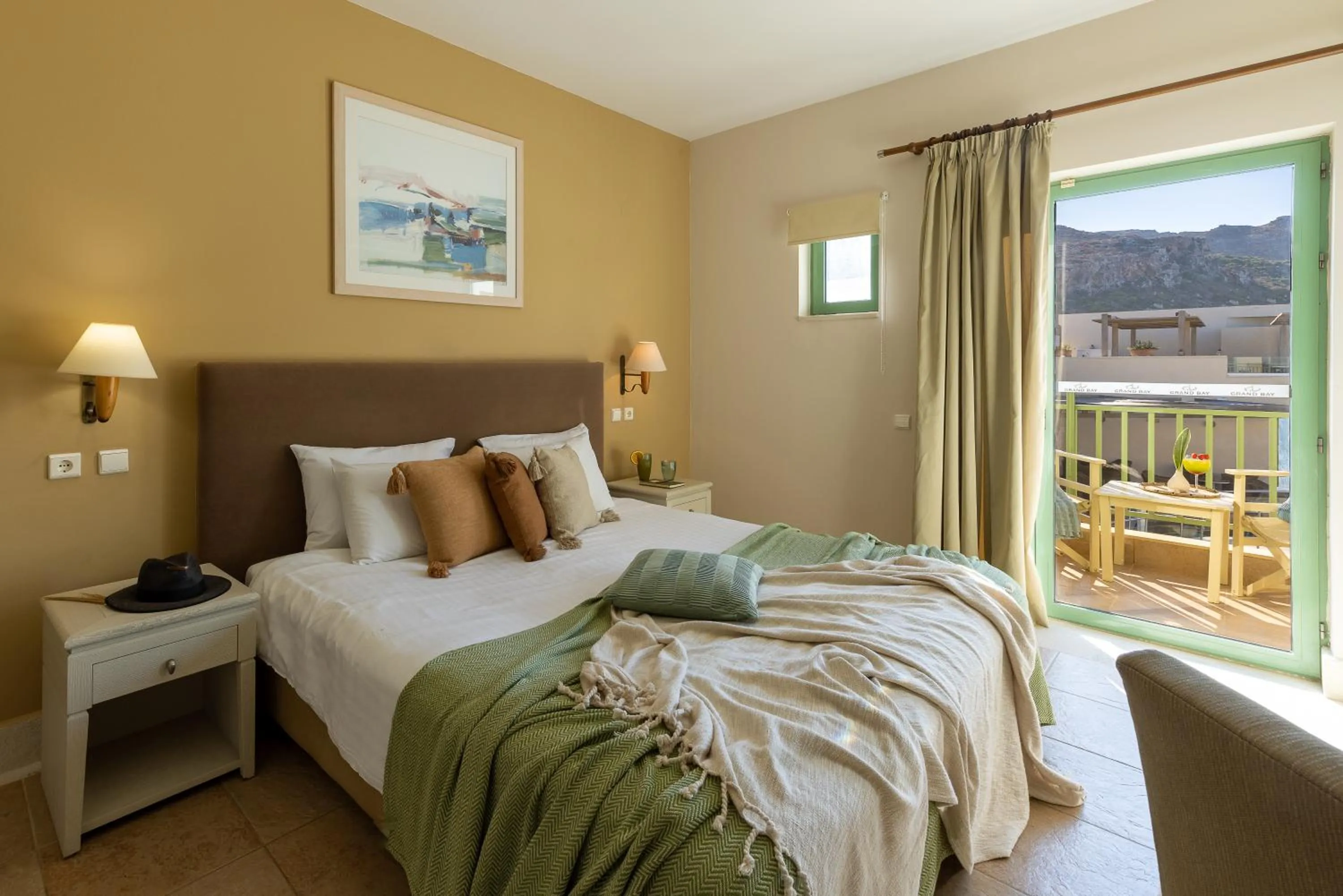 Bed in Giannoulis - Grand Bay Beach Resort (Exclusive Adults Only)