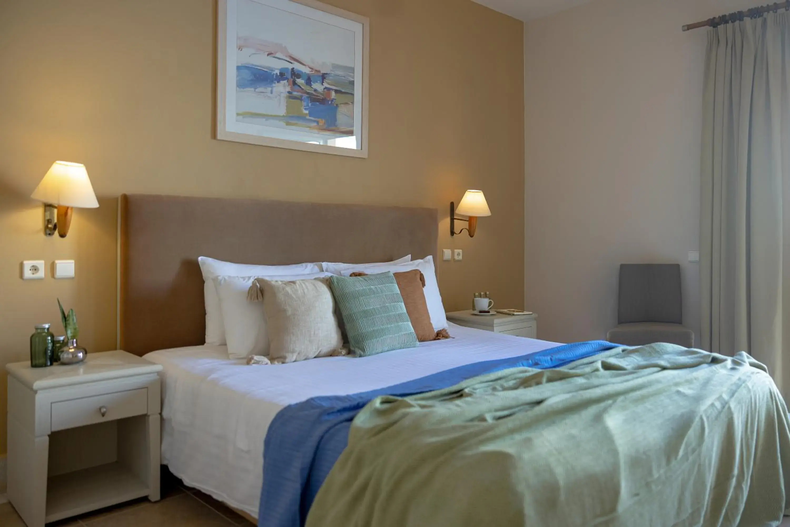 Bed in Giannoulis - Grand Bay Beach Resort (Exclusive Adults Only) Bed in Giannoulis - Grand Bay Beach Resort (Exclusive Adults Only)