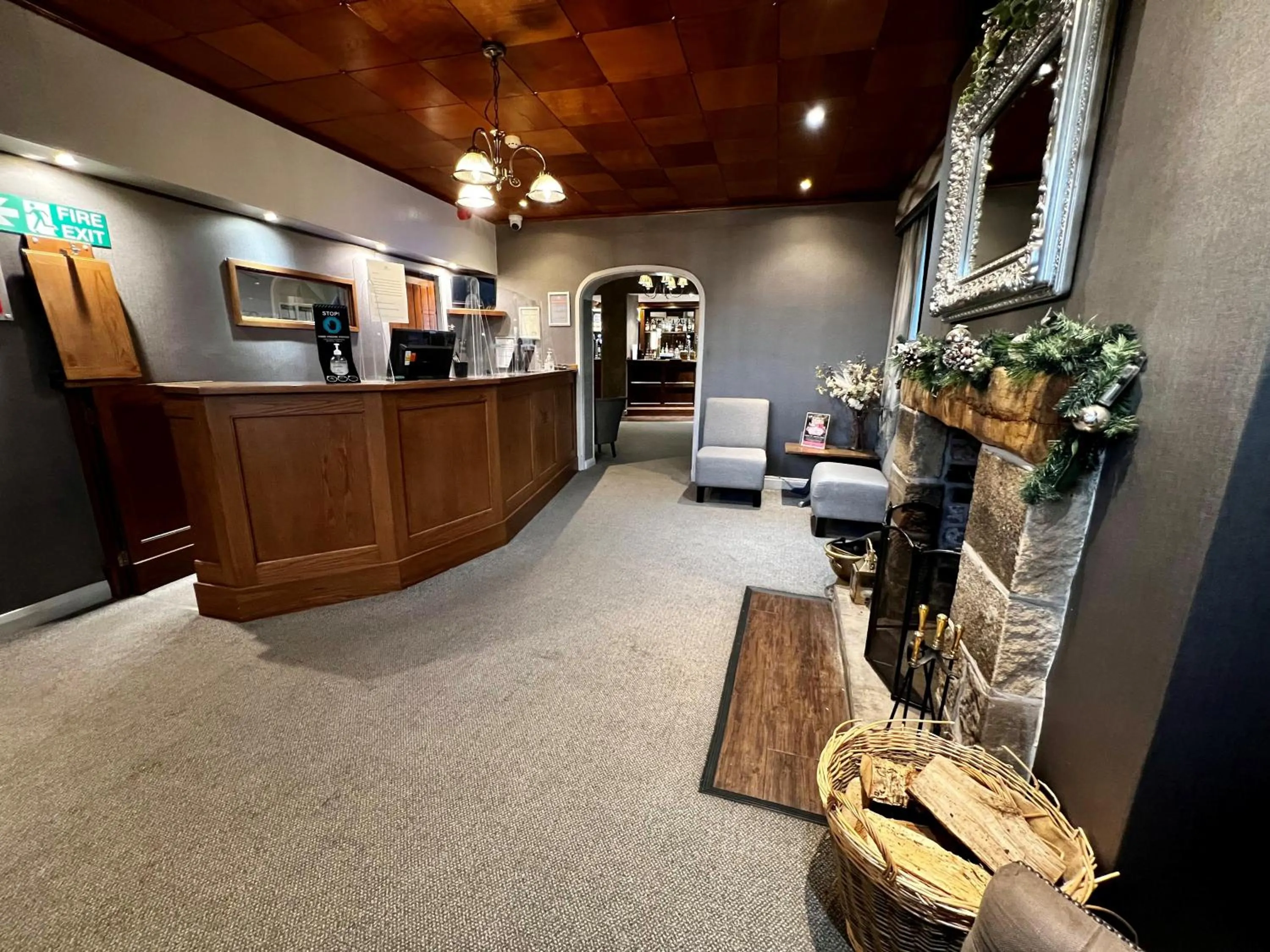 Lobby or reception in Stirk House Hotel