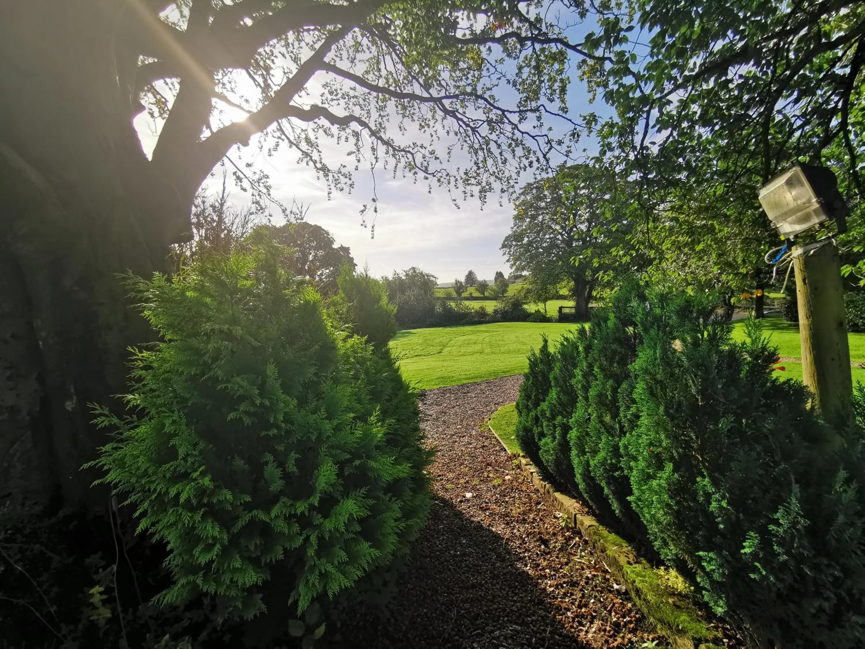 Garden in Stirk House Hotel
