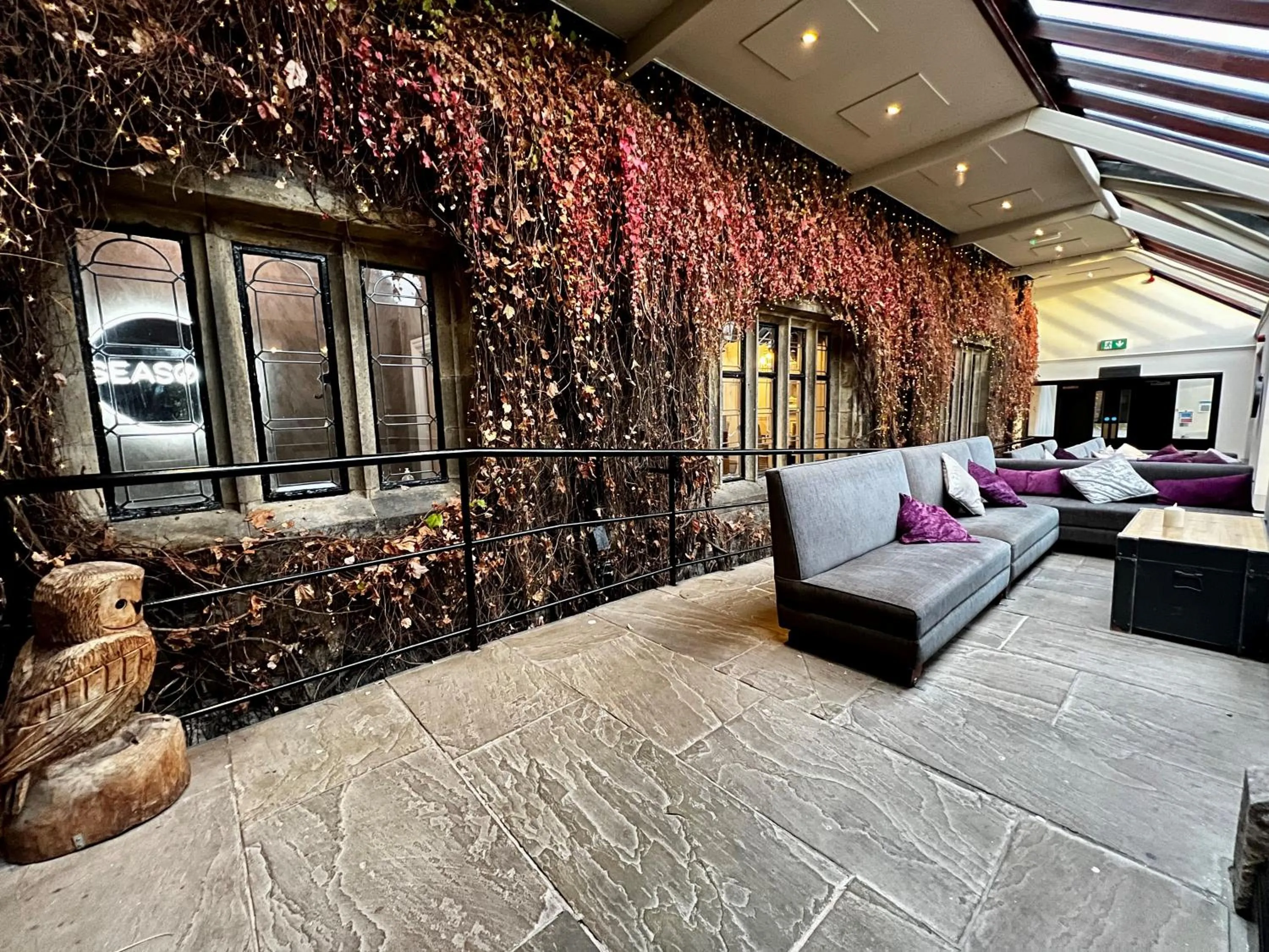 Seating area in Stirk House Hotel