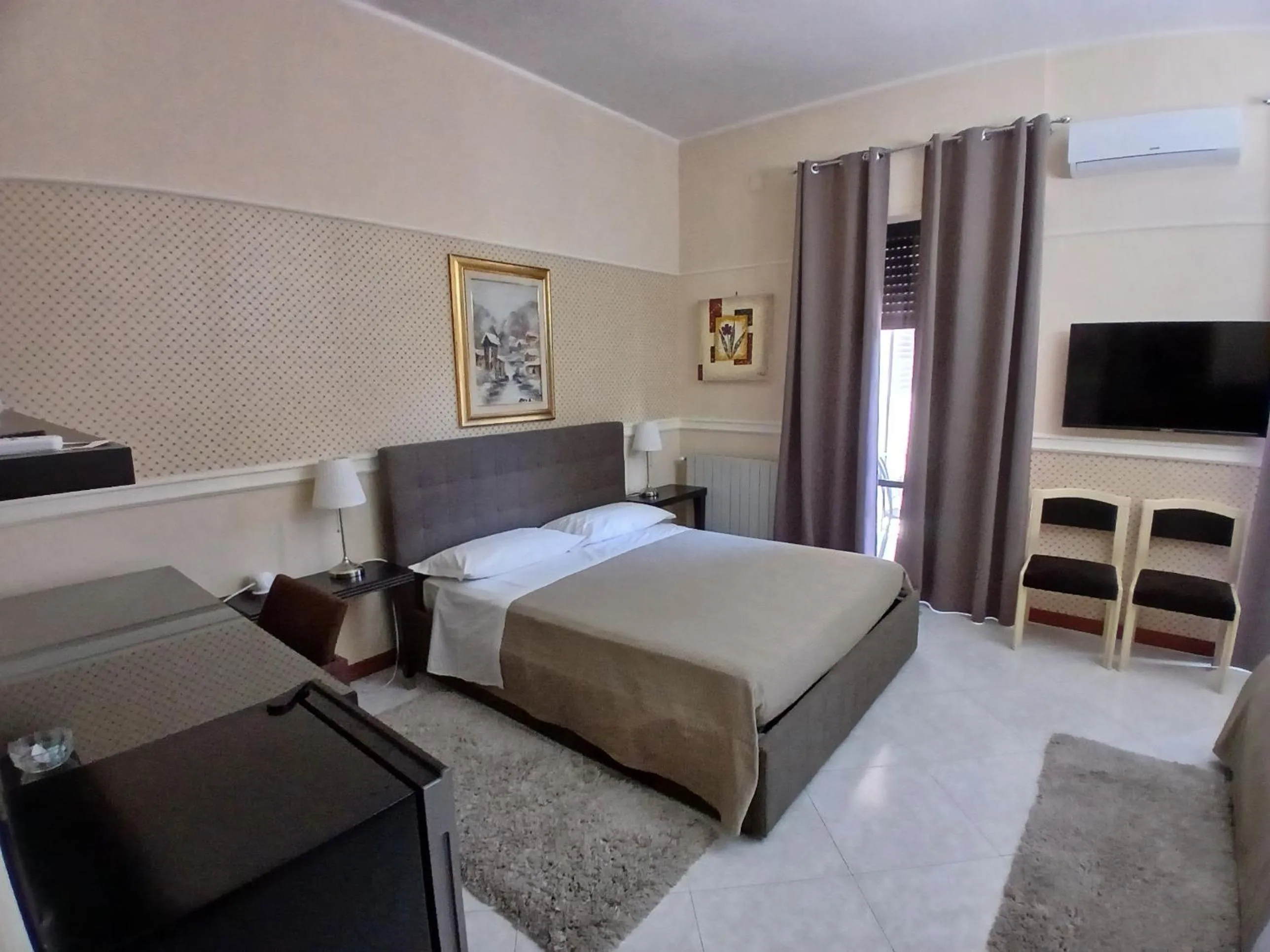 Bed in La Suite del Vulcano