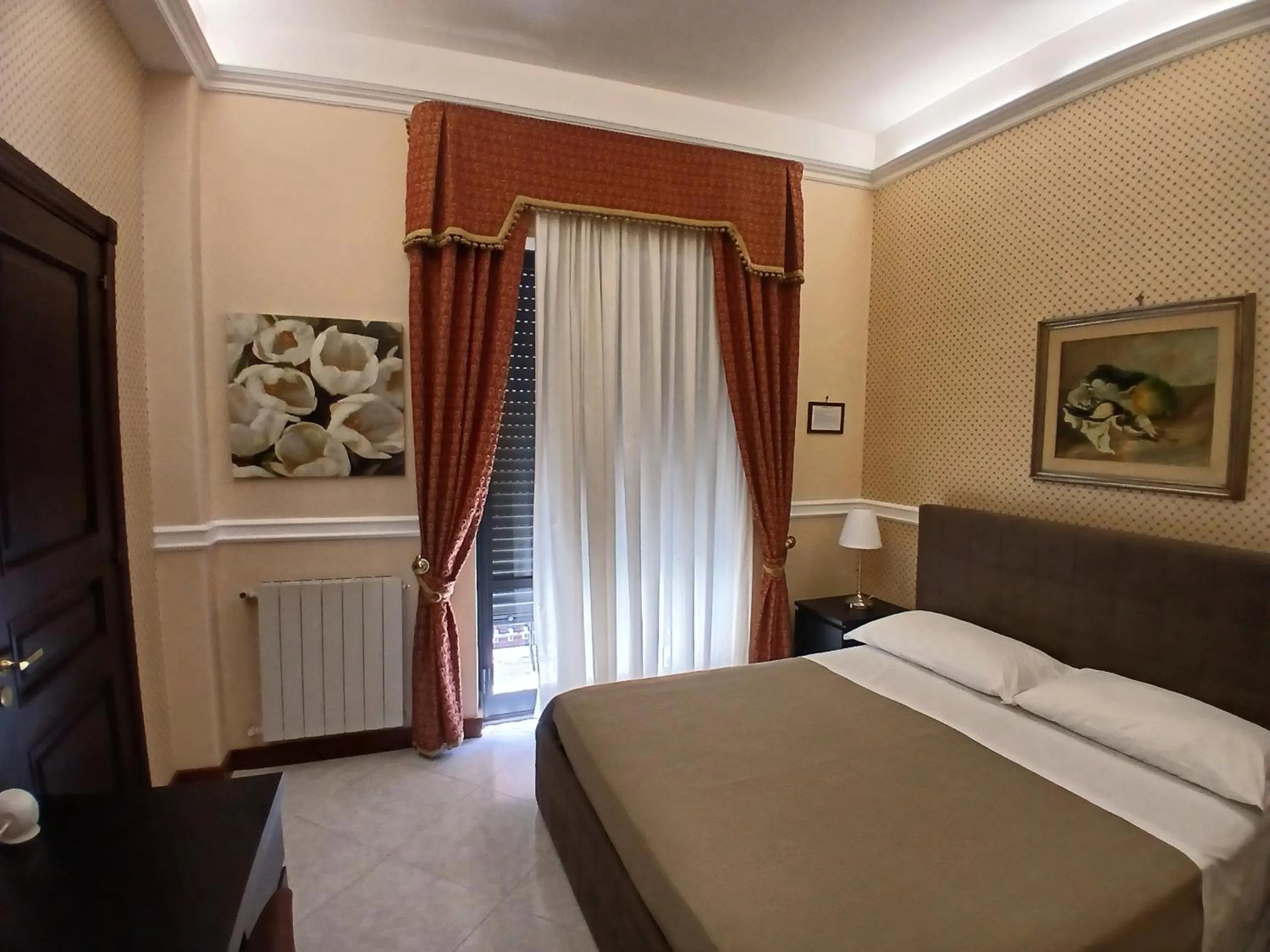 Bed in La Suite del Vulcano