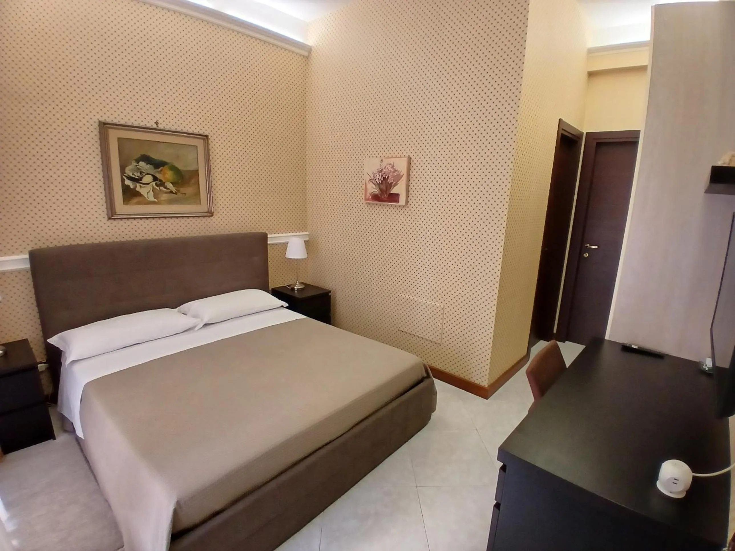 Bed in La Suite del Vulcano