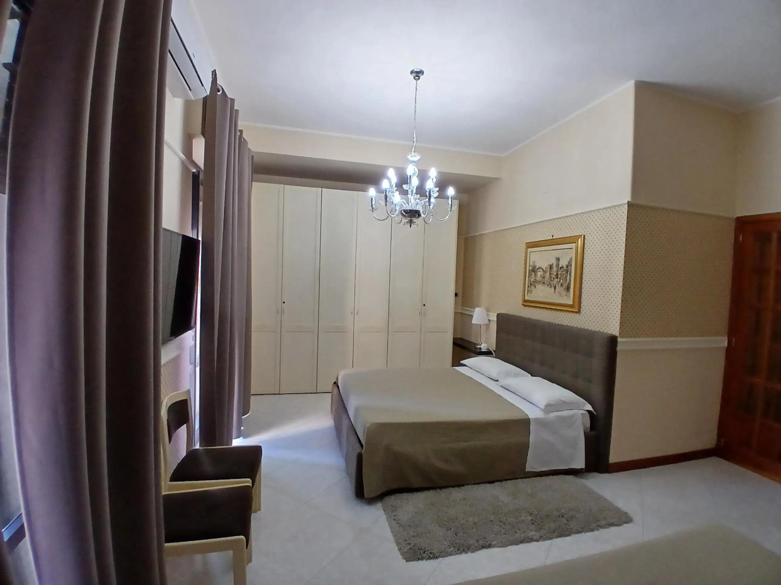 Bed in La Suite del Vulcano