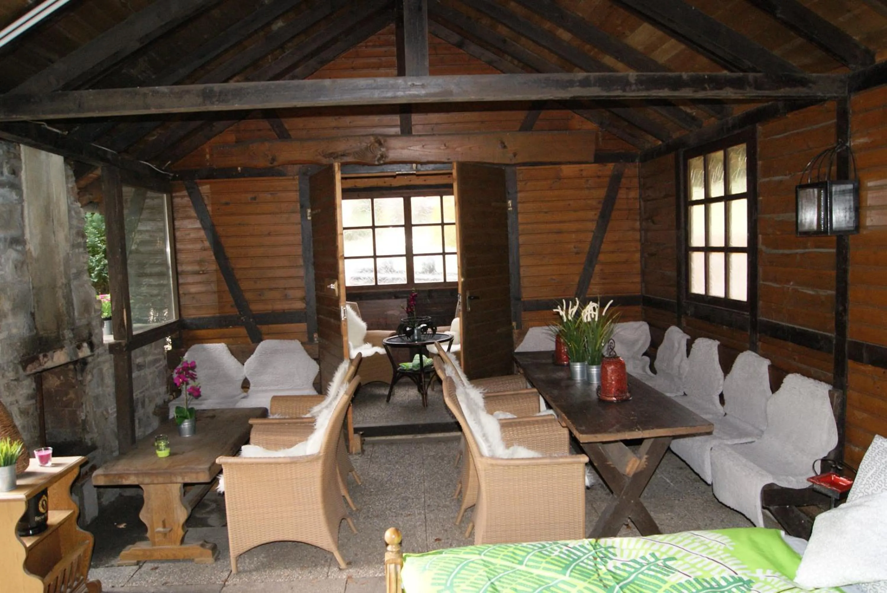BBQ facilities in Ferienwohnungen TalBach