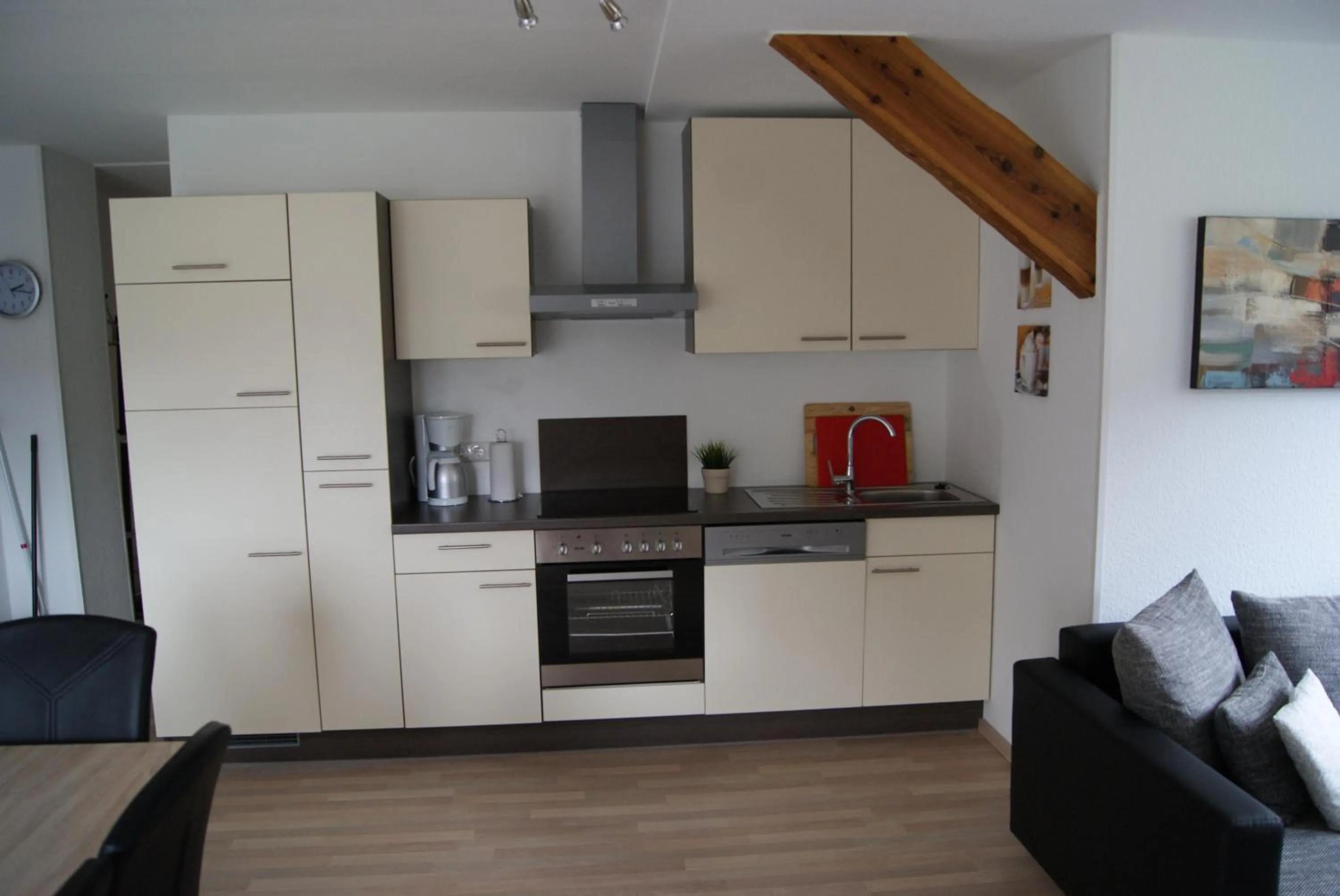 Kitchen or kitchenette in Ferienwohnungen TalBach