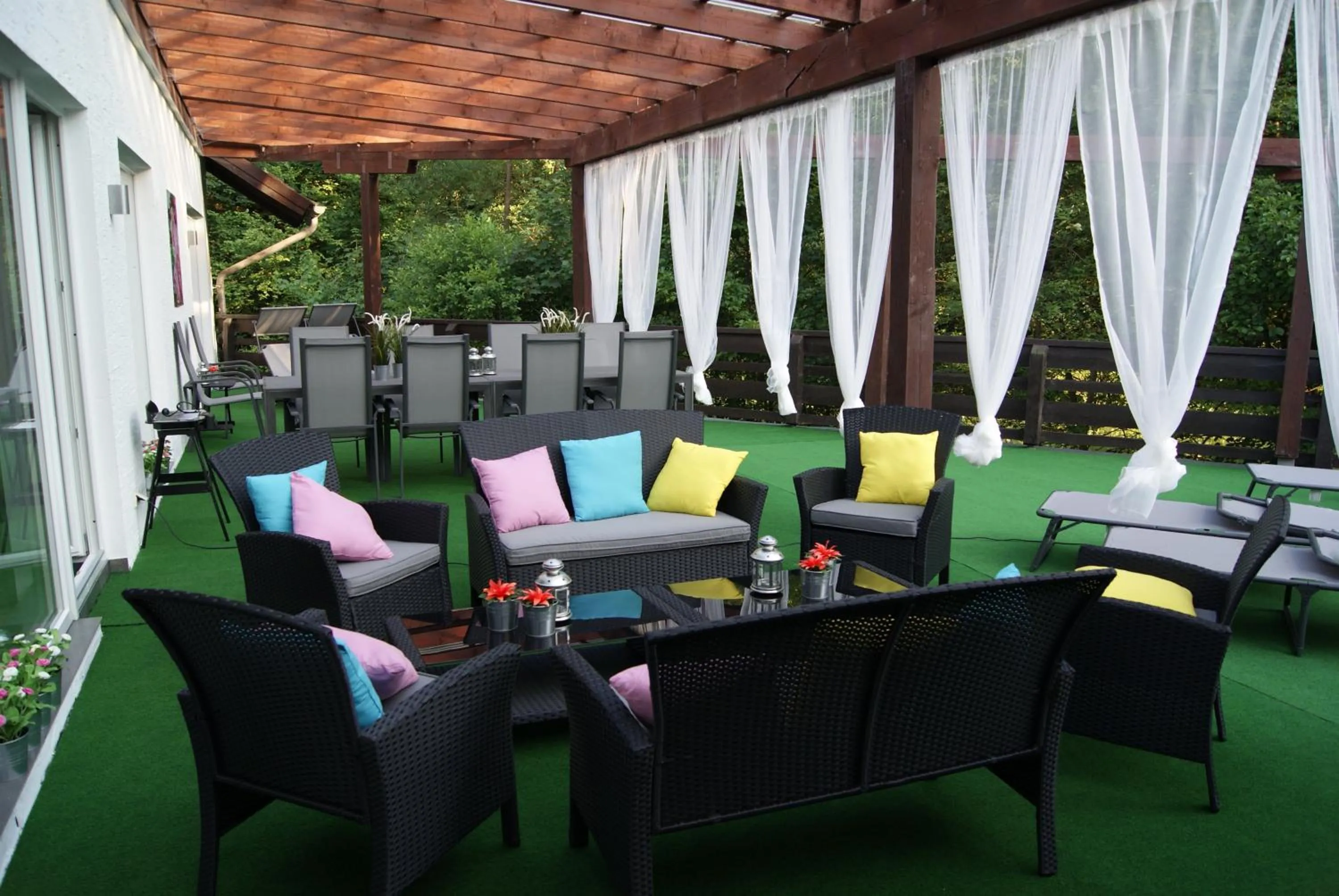 Balcony/Terrace in Ferienwohnungen TalBach