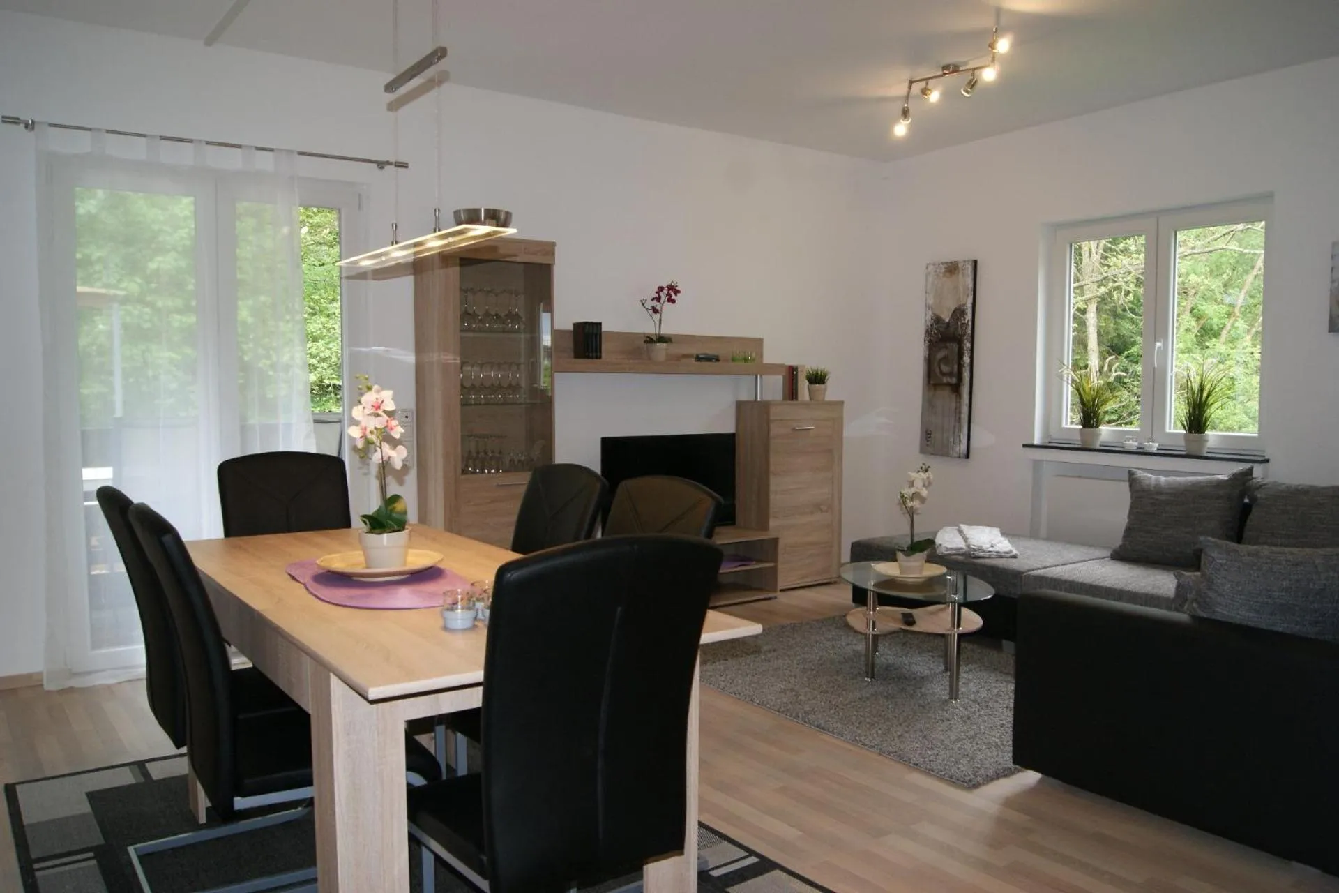 Living room in Ferienwohnungen TalBach