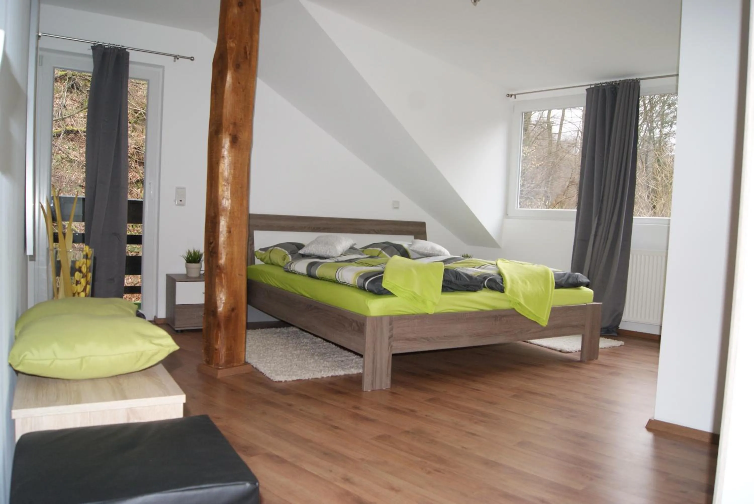 Bed in Ferienwohnungen TalBach