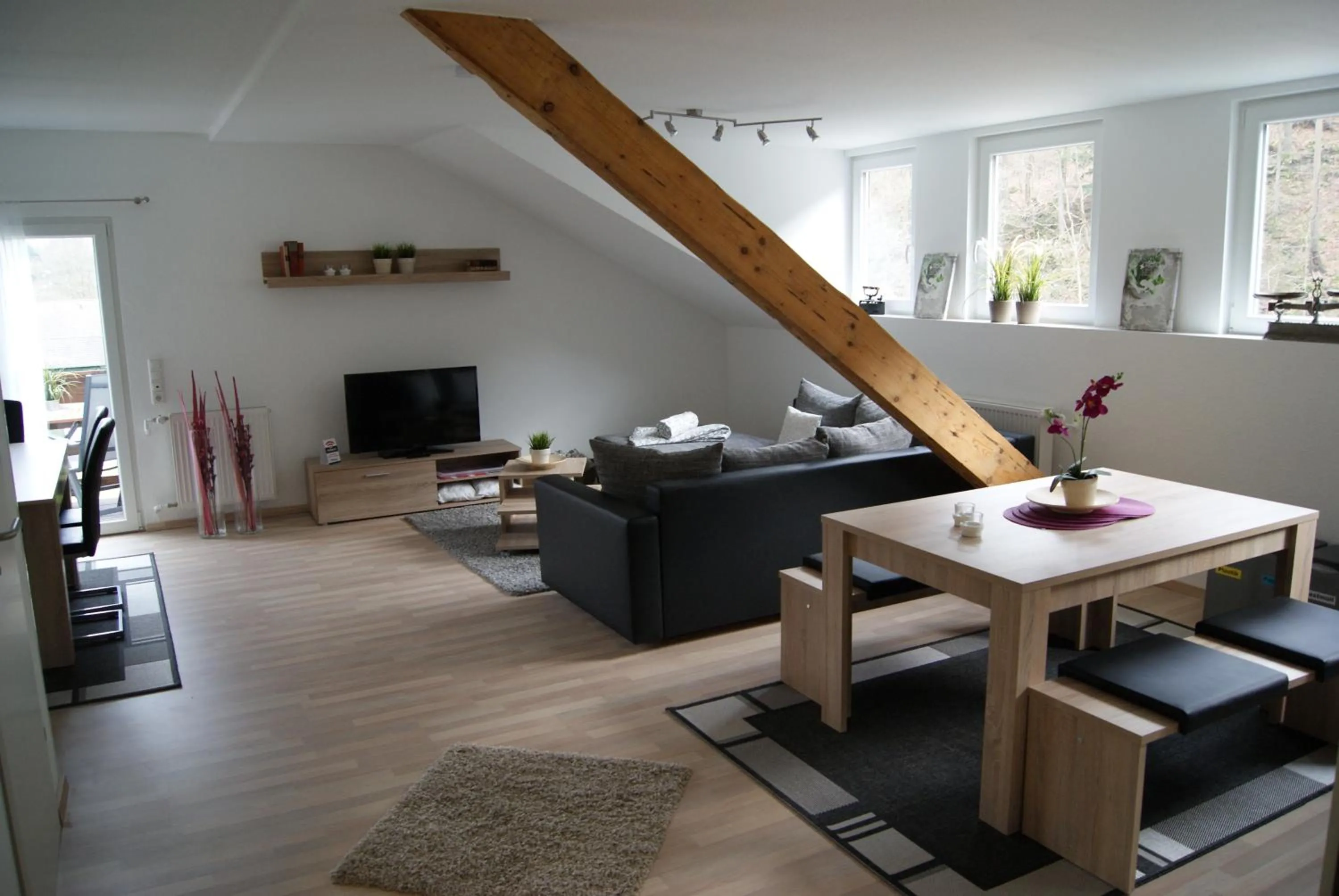 Living room in Ferienwohnungen TalBach
