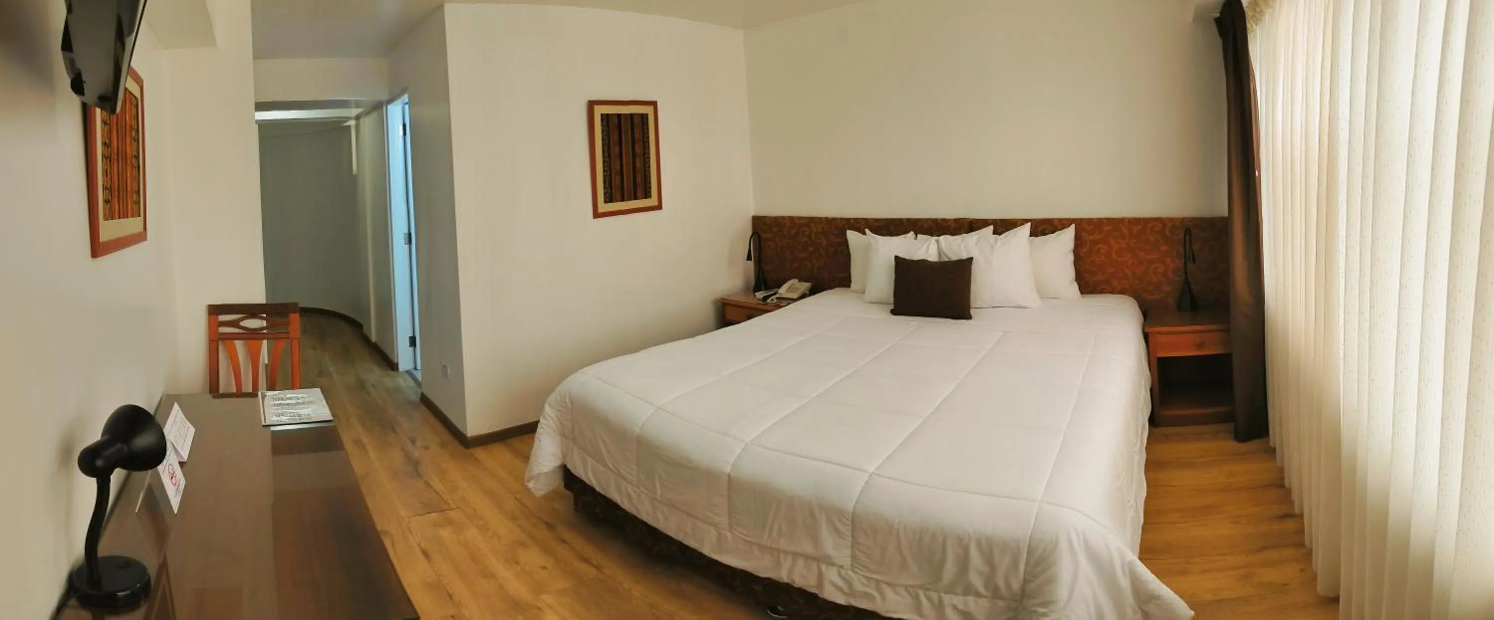 Bed in Faraona Grand Hotel