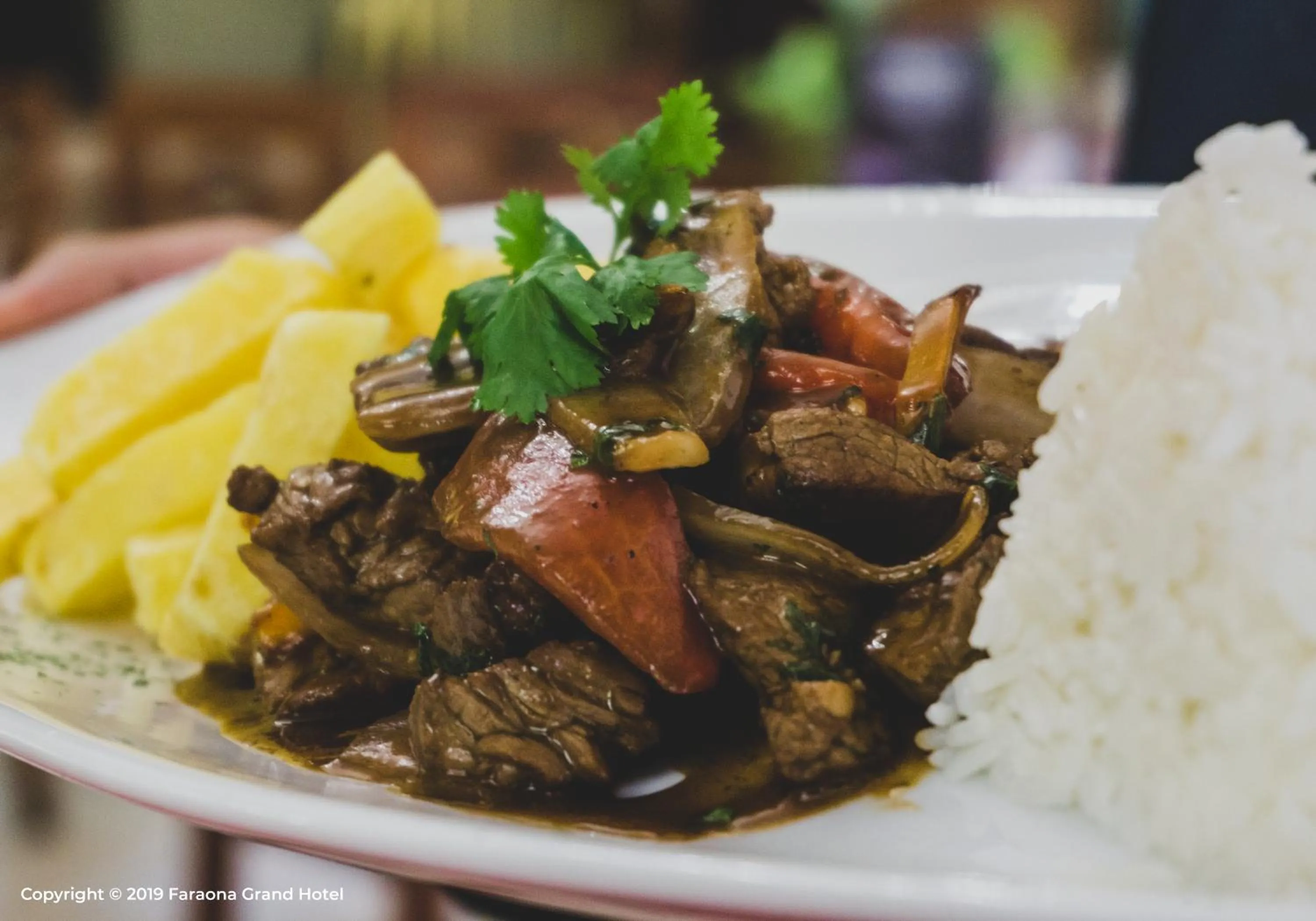 Restaurant/places to eat in Faraona Grand Hotel