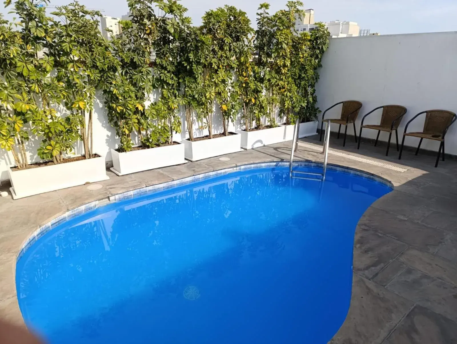 Swimming pool in Faraona Grand Hotel Swimming pool in Faraona Grand Hotel