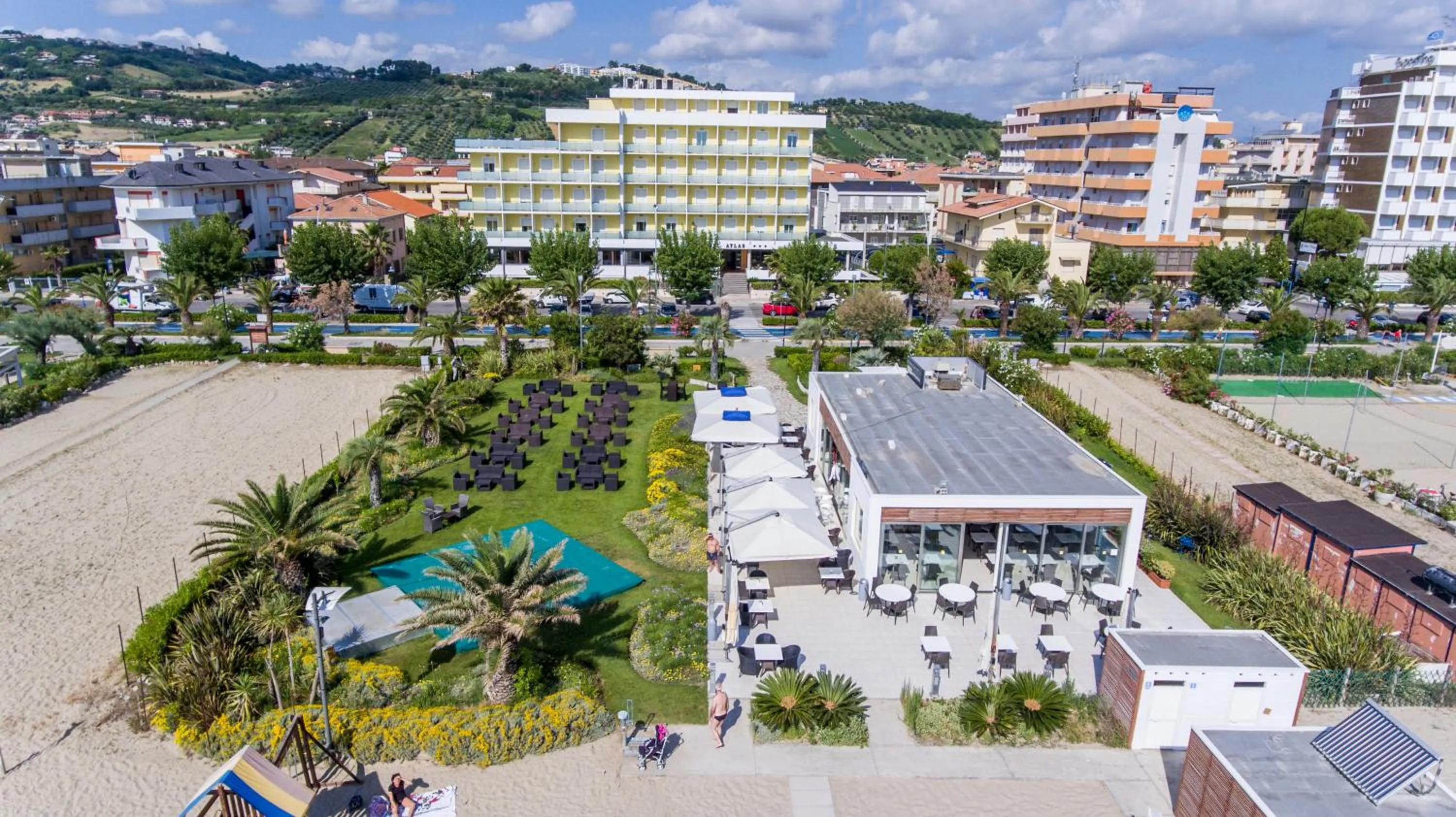 Natural landscape in Hotel Atlas