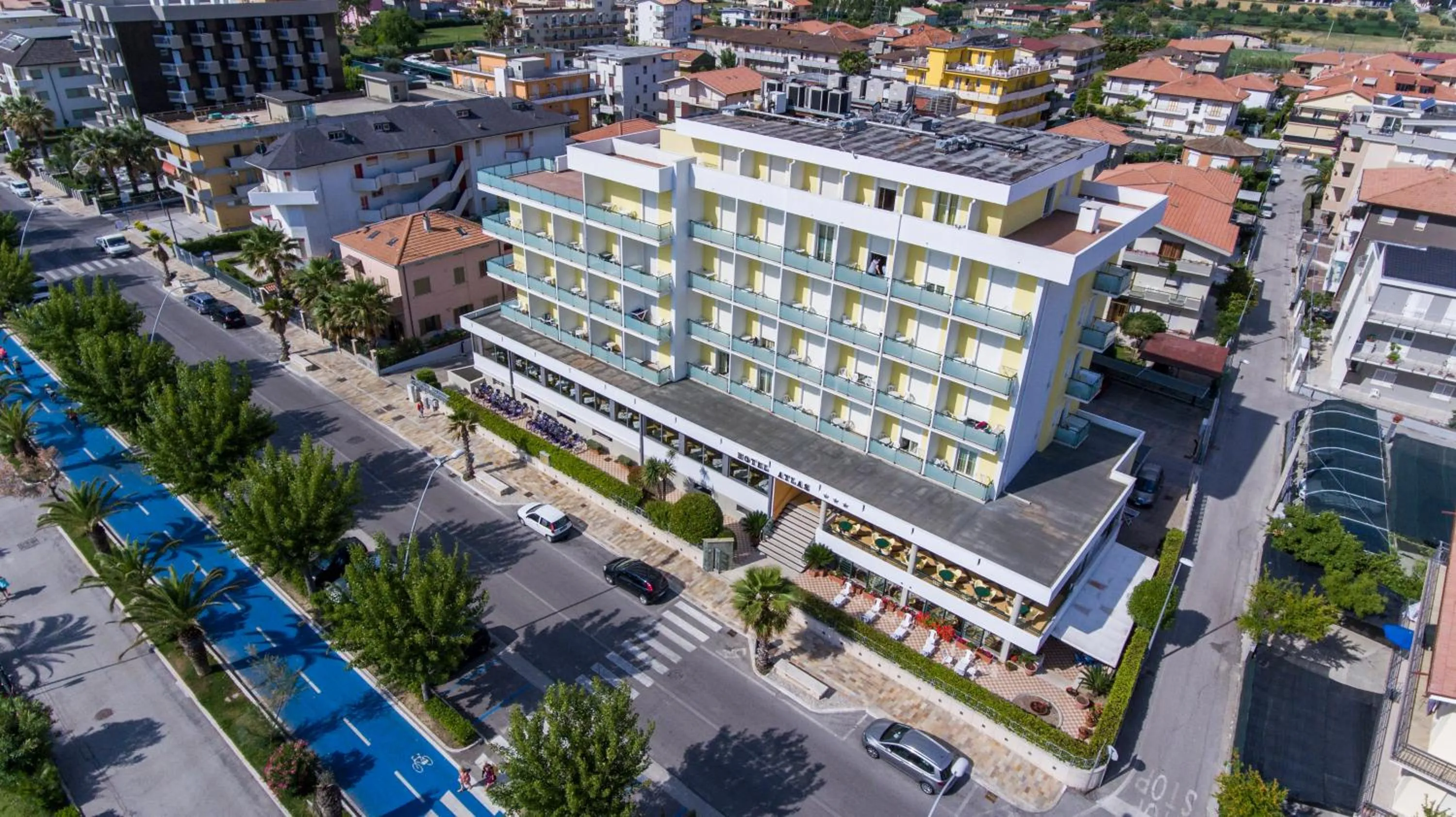 Facade/entrance in Hotel Atlas