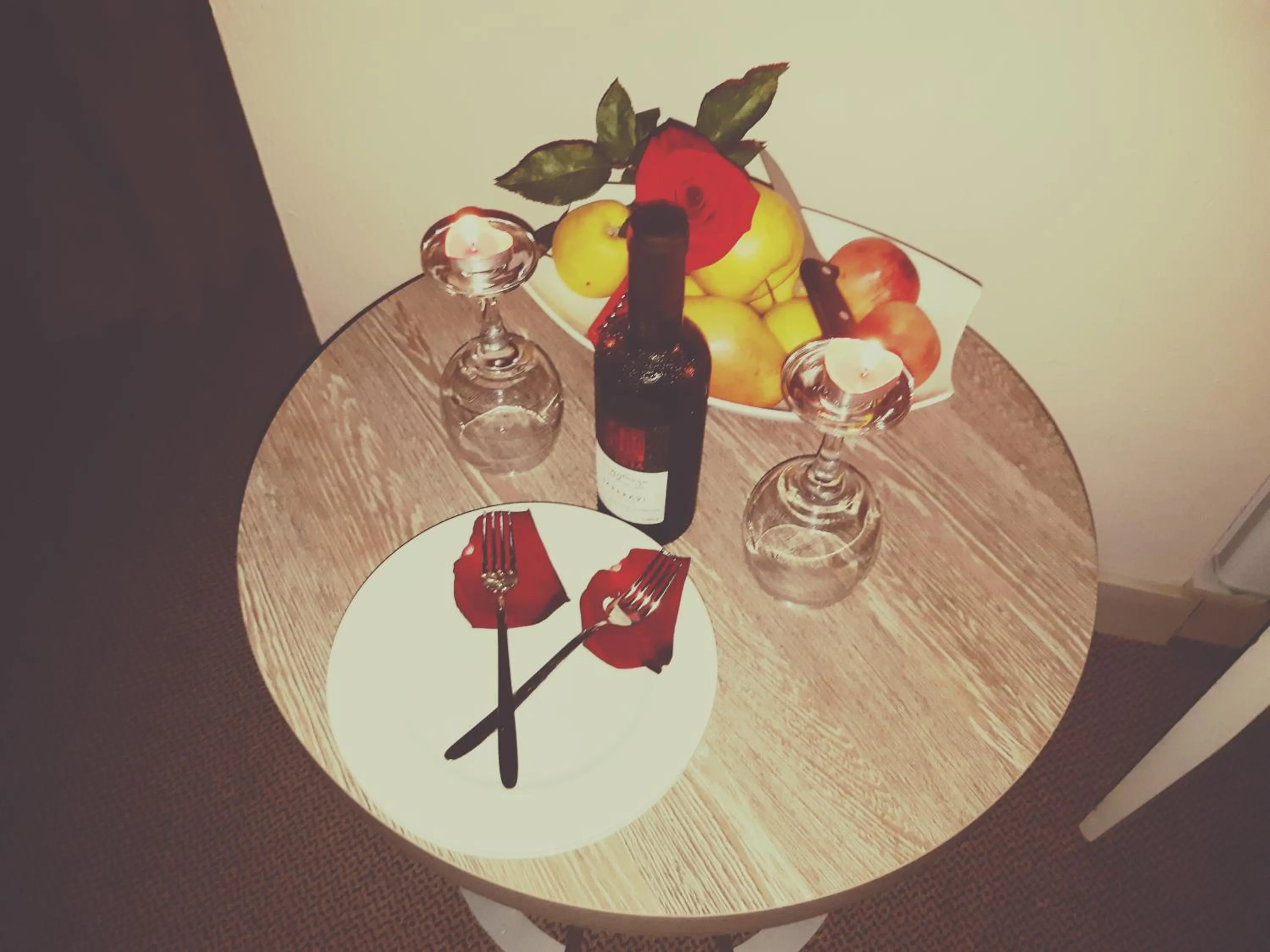 Food and drinks in Hotel Green Glass