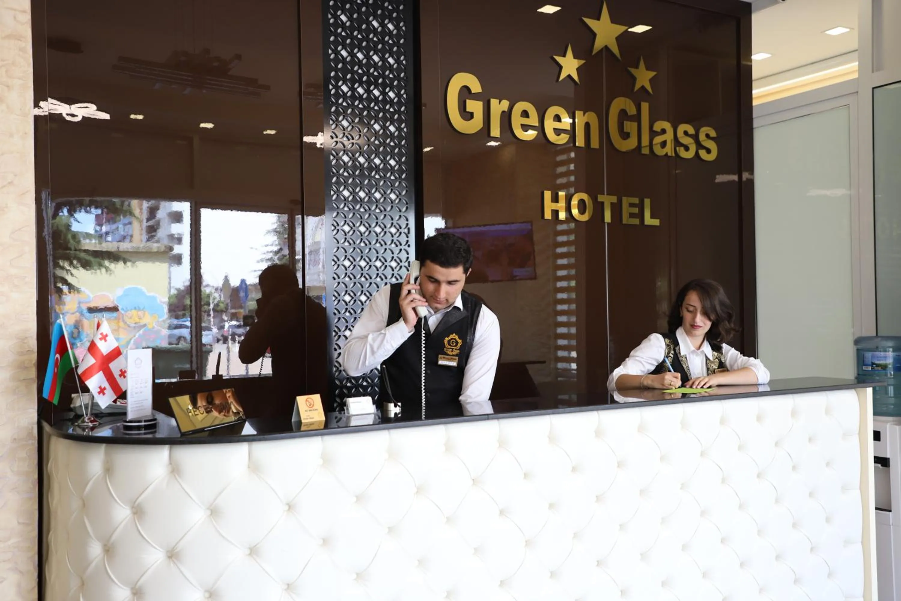 Staff in Hotel Green Glass