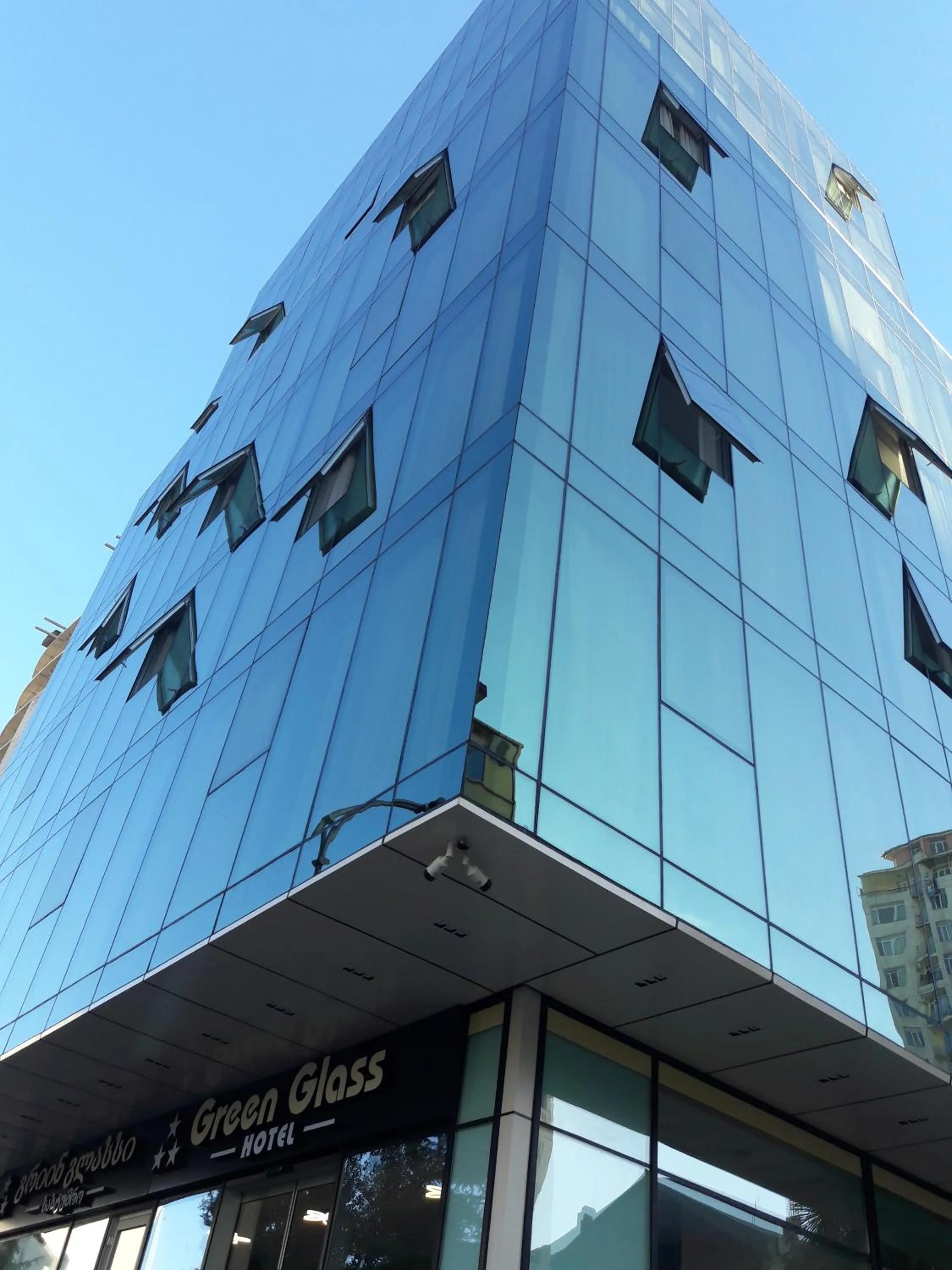 Facade/entrance in Hotel Green Glass