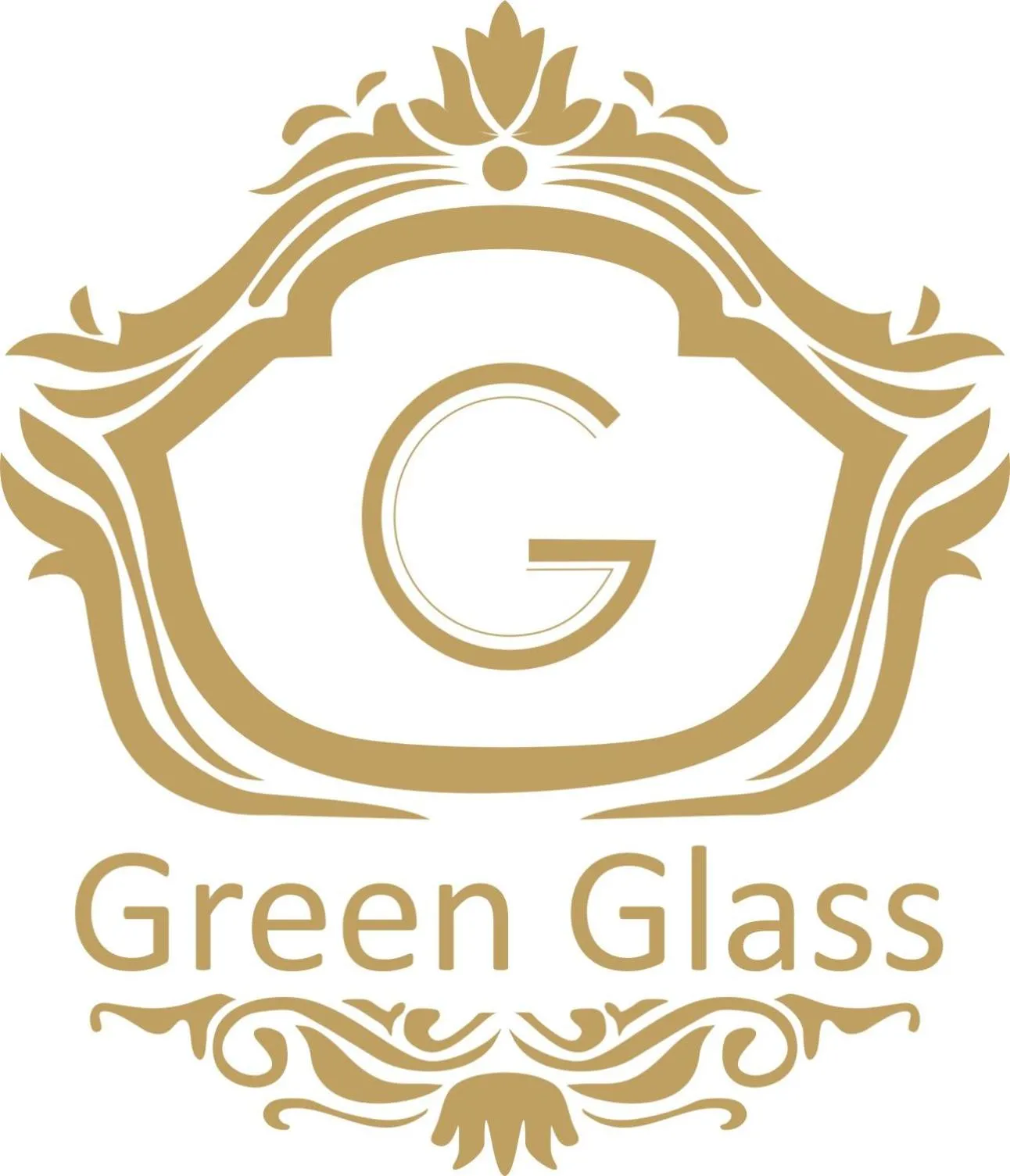 Text overlay in Hotel Green Glass