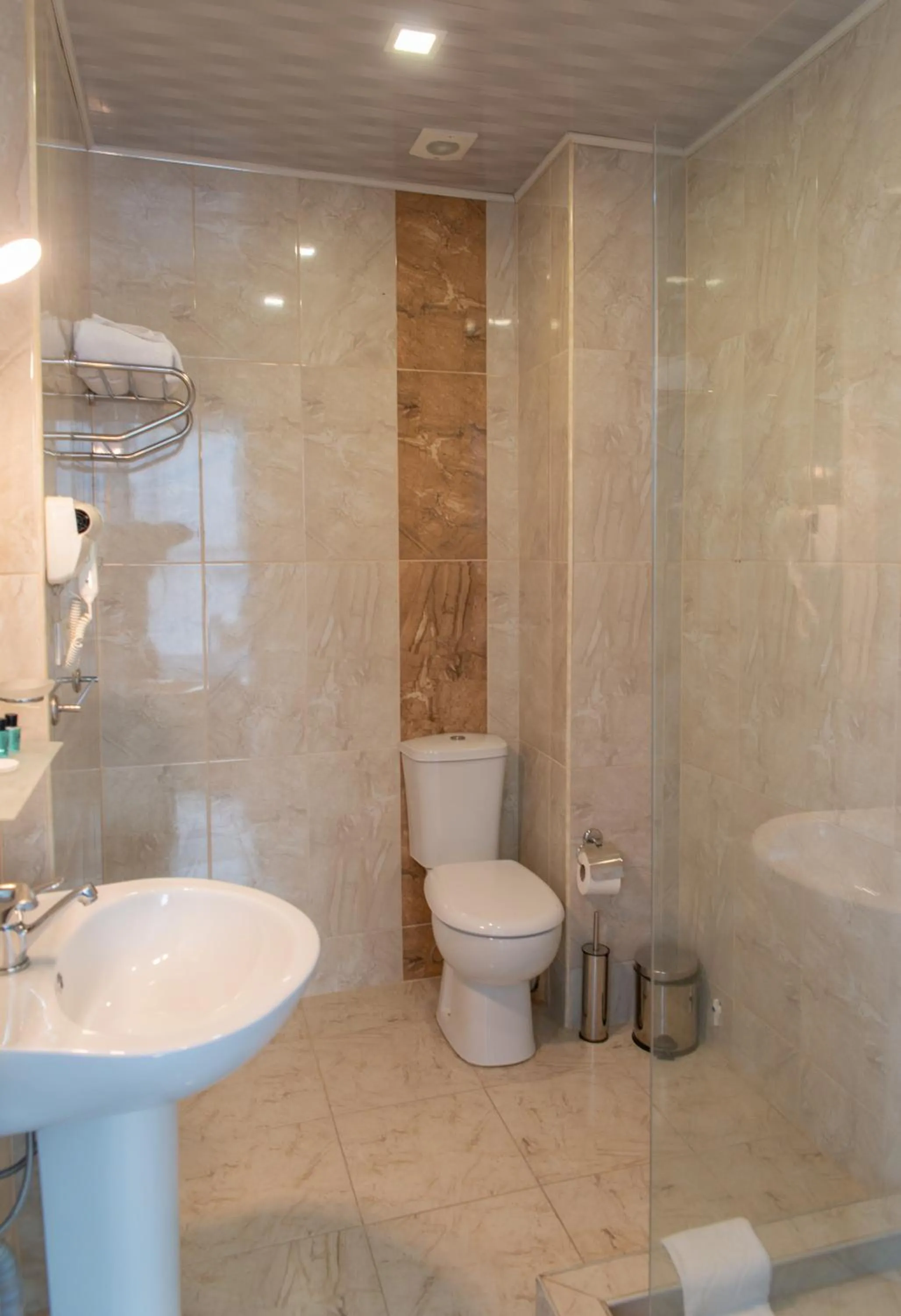 Shower in Hotel Green Glass