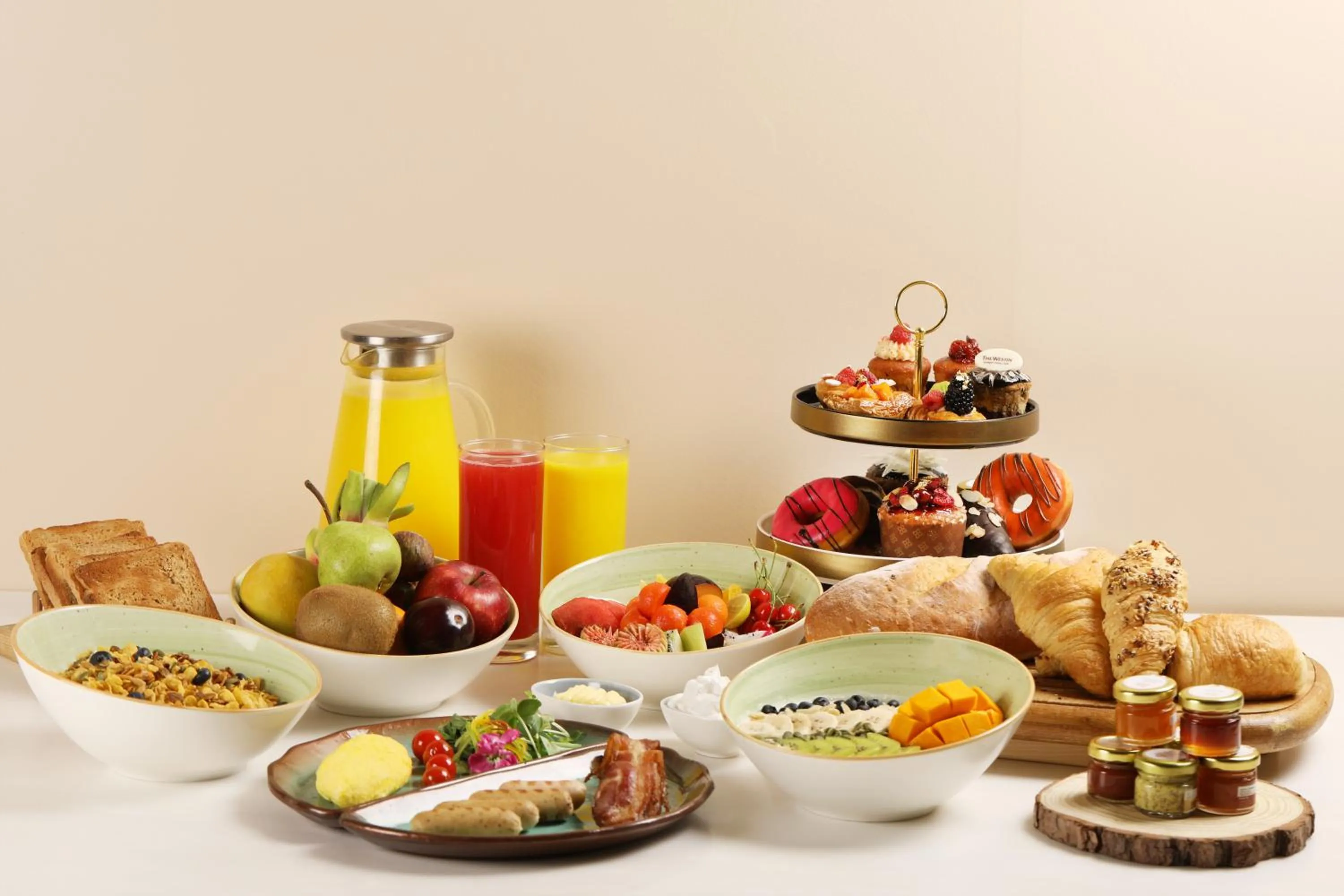 Breakfast in The Westin Mumbai Powai Lake