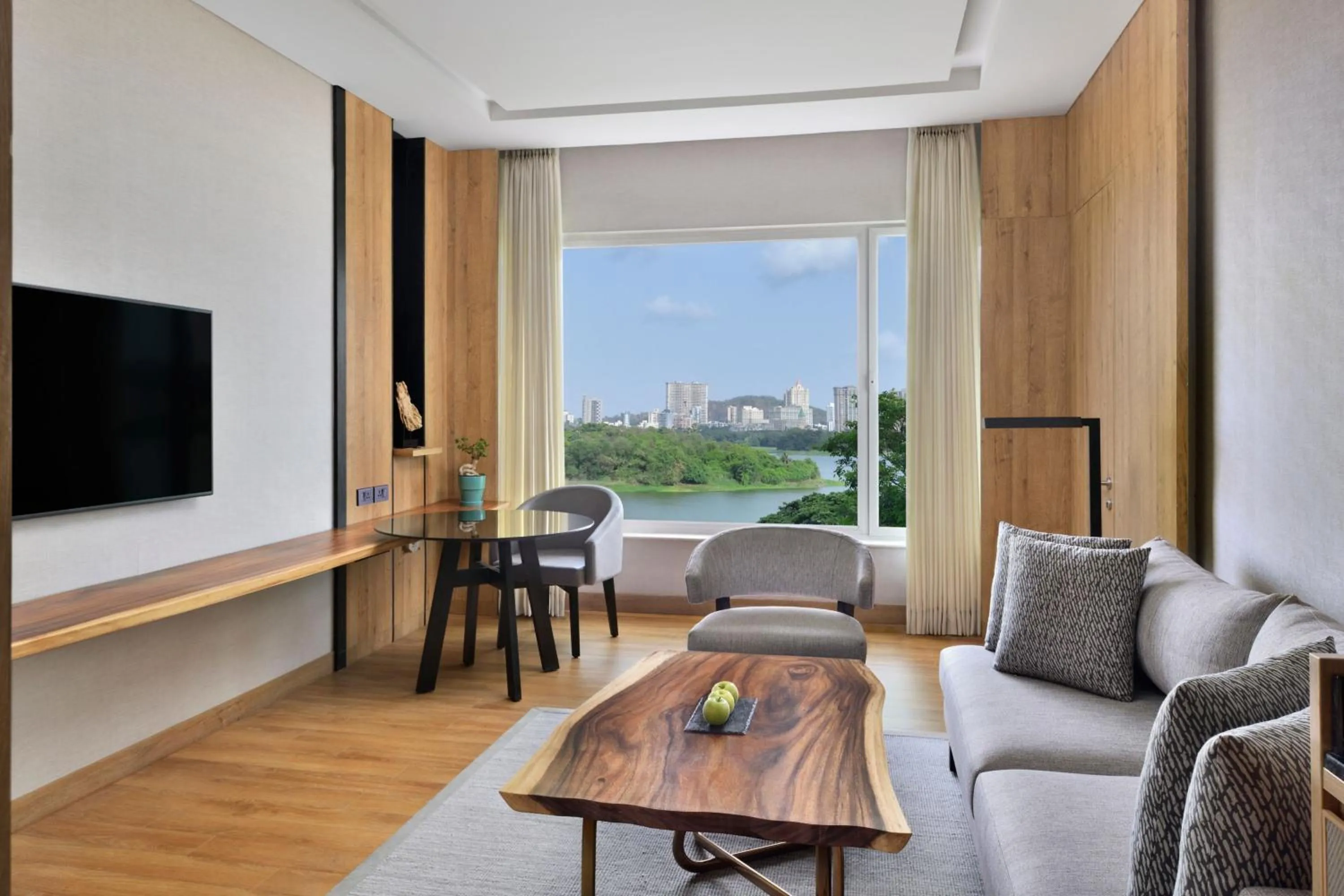 Living room in The Westin Mumbai Powai Lake