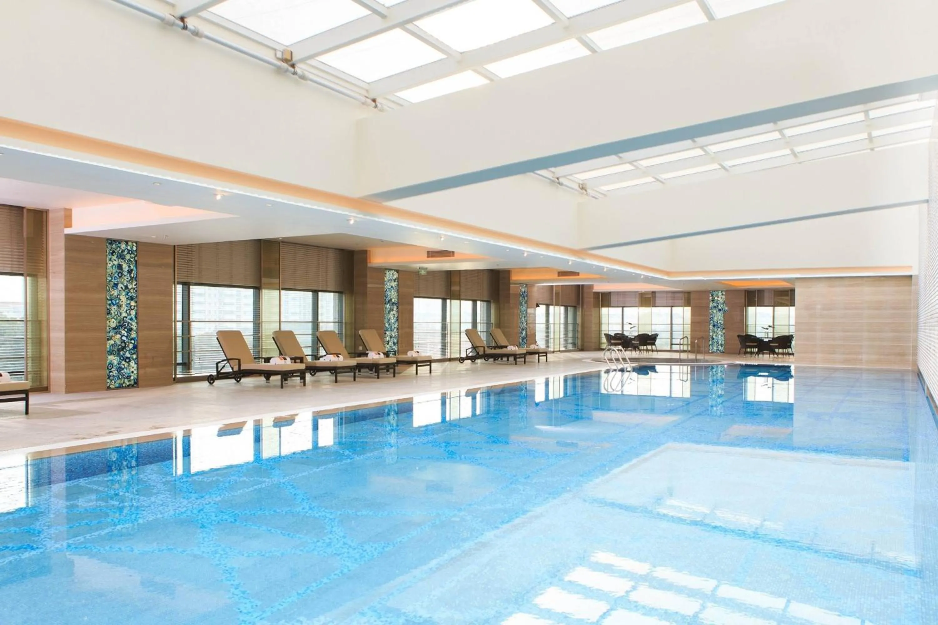 Swimming pool in Renaissance Suzhou Hotel