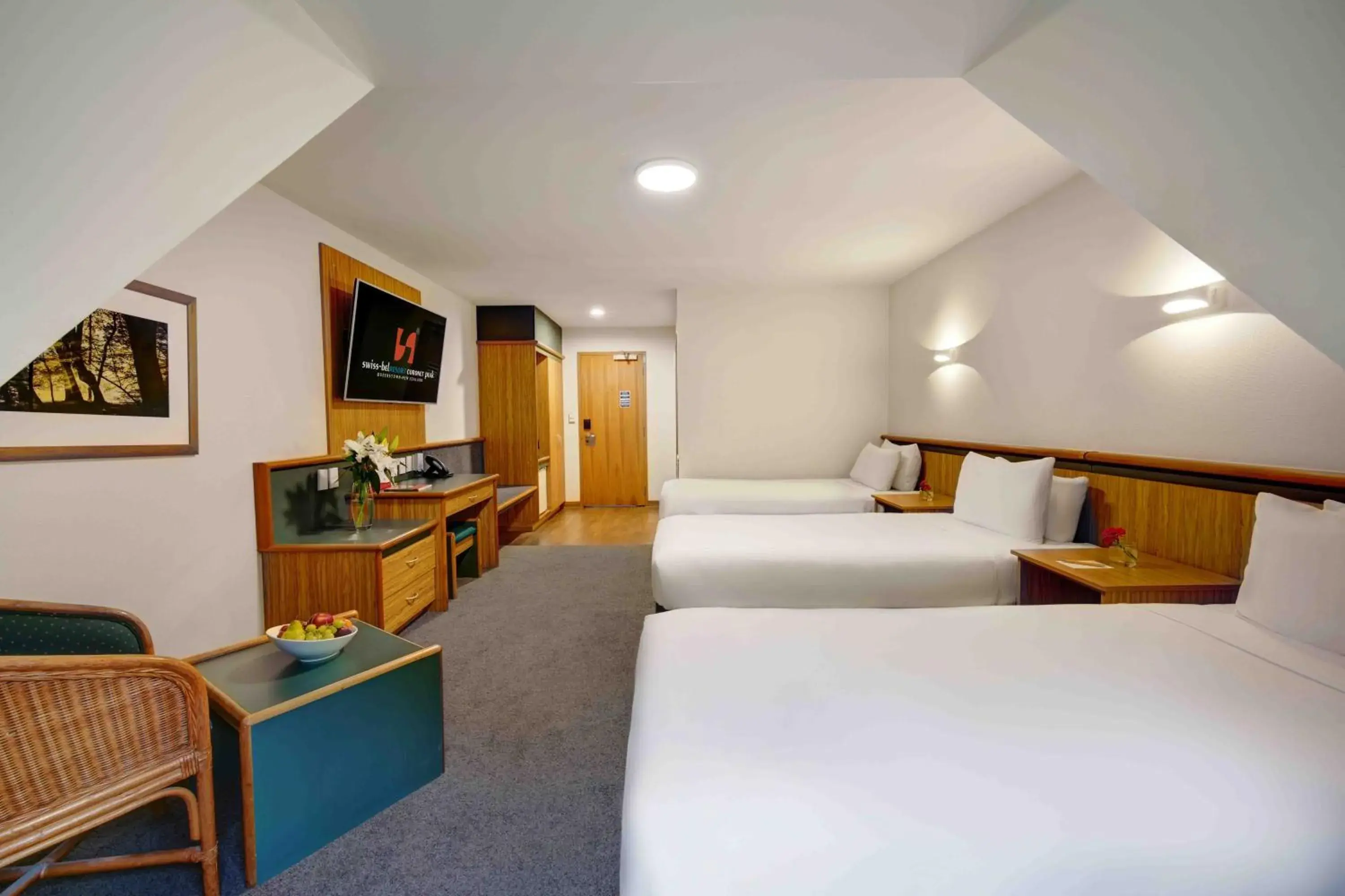 Bed in Swiss-Belresort Coronet Peak Bed in Swiss-Belresort Coronet Peak