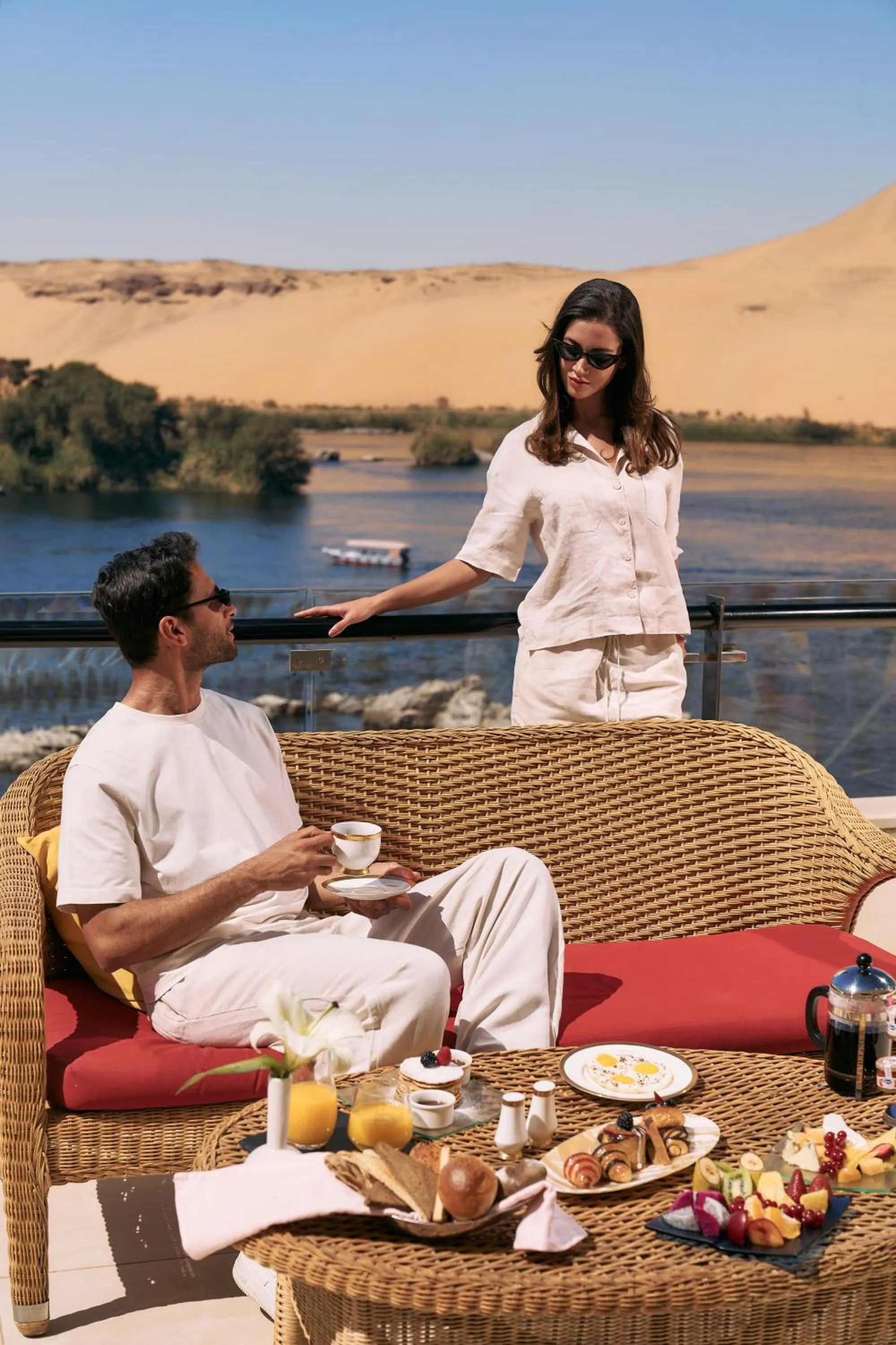 Coffee/tea facilities in Mövenpick Resort Aswan