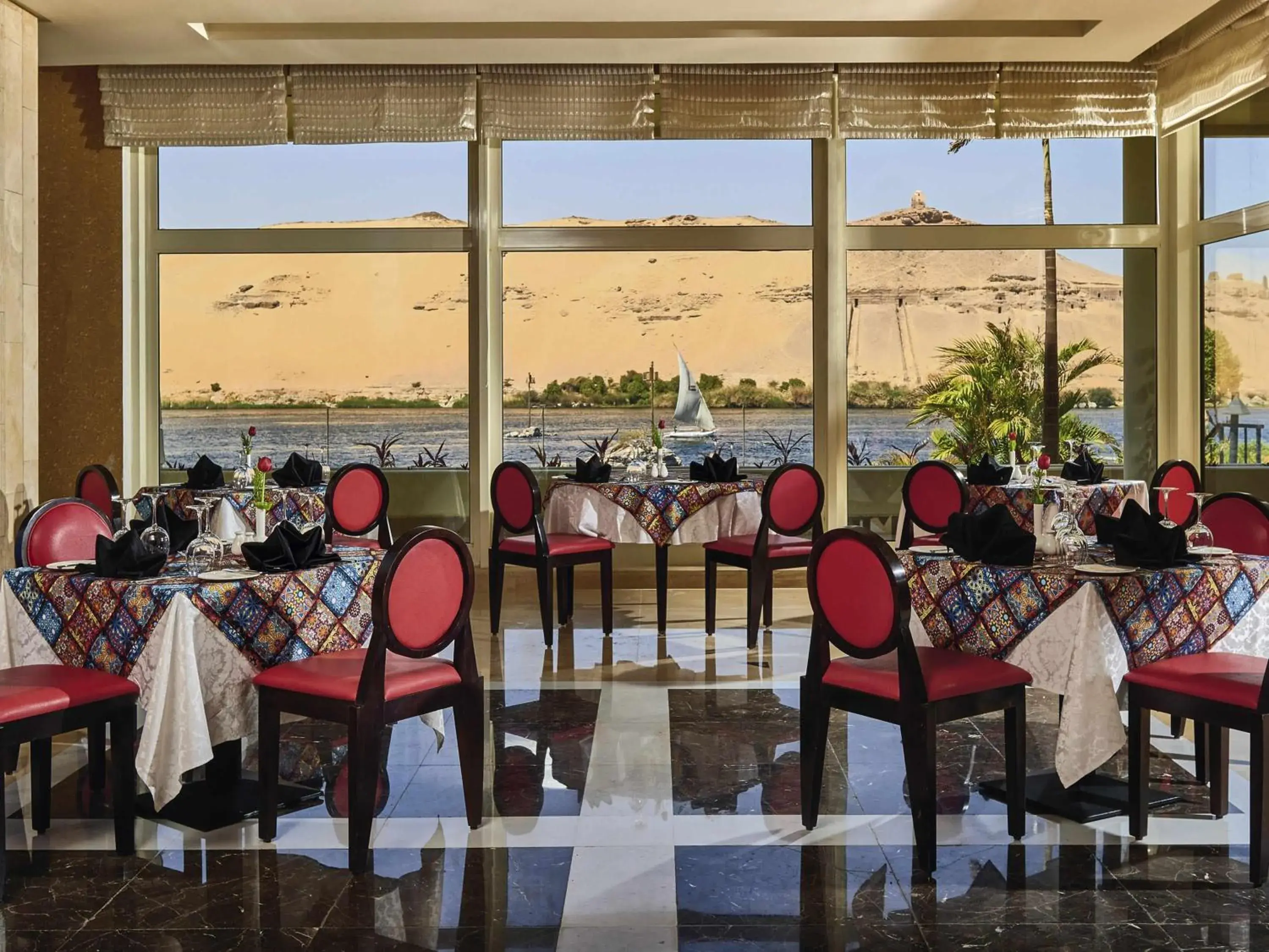 Restaurant/places to eat in Mövenpick Resort Aswan Restaurant/places to eat in Mövenpick Resort Aswan