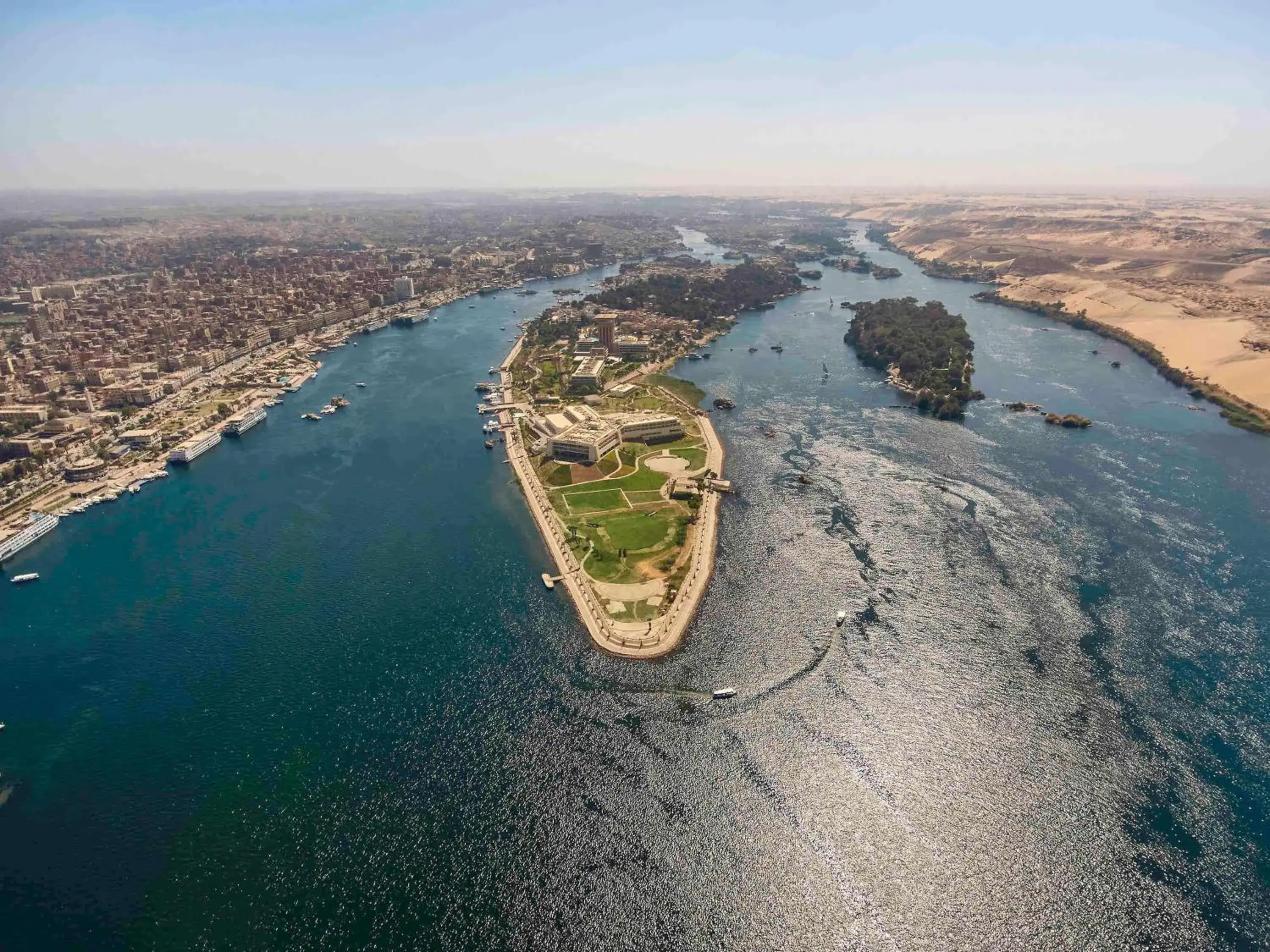 Property building in Mövenpick Resort Aswan Property building in Mövenpick Resort Aswan