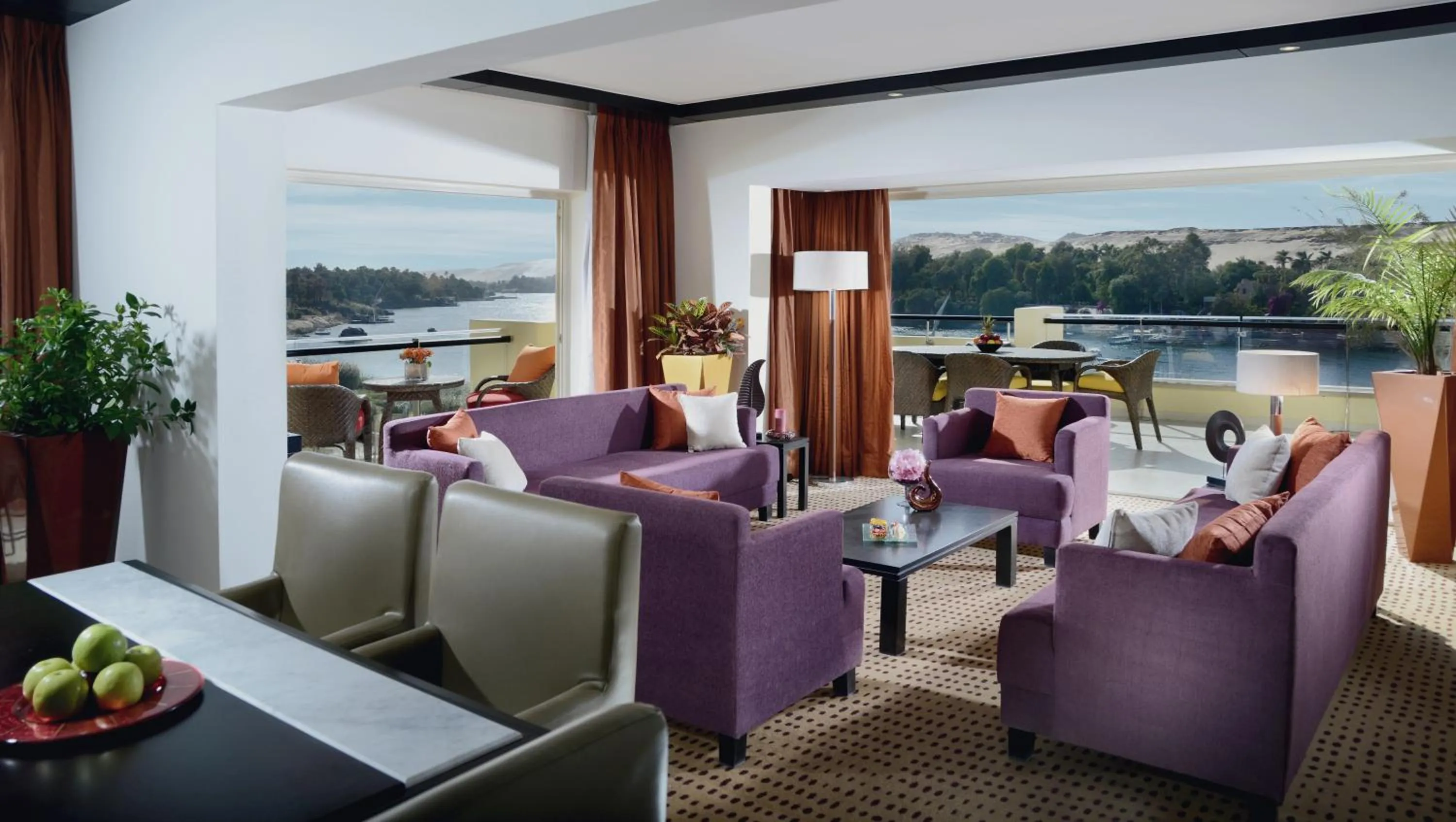 Balcony/Terrace in Mövenpick Resort Aswan