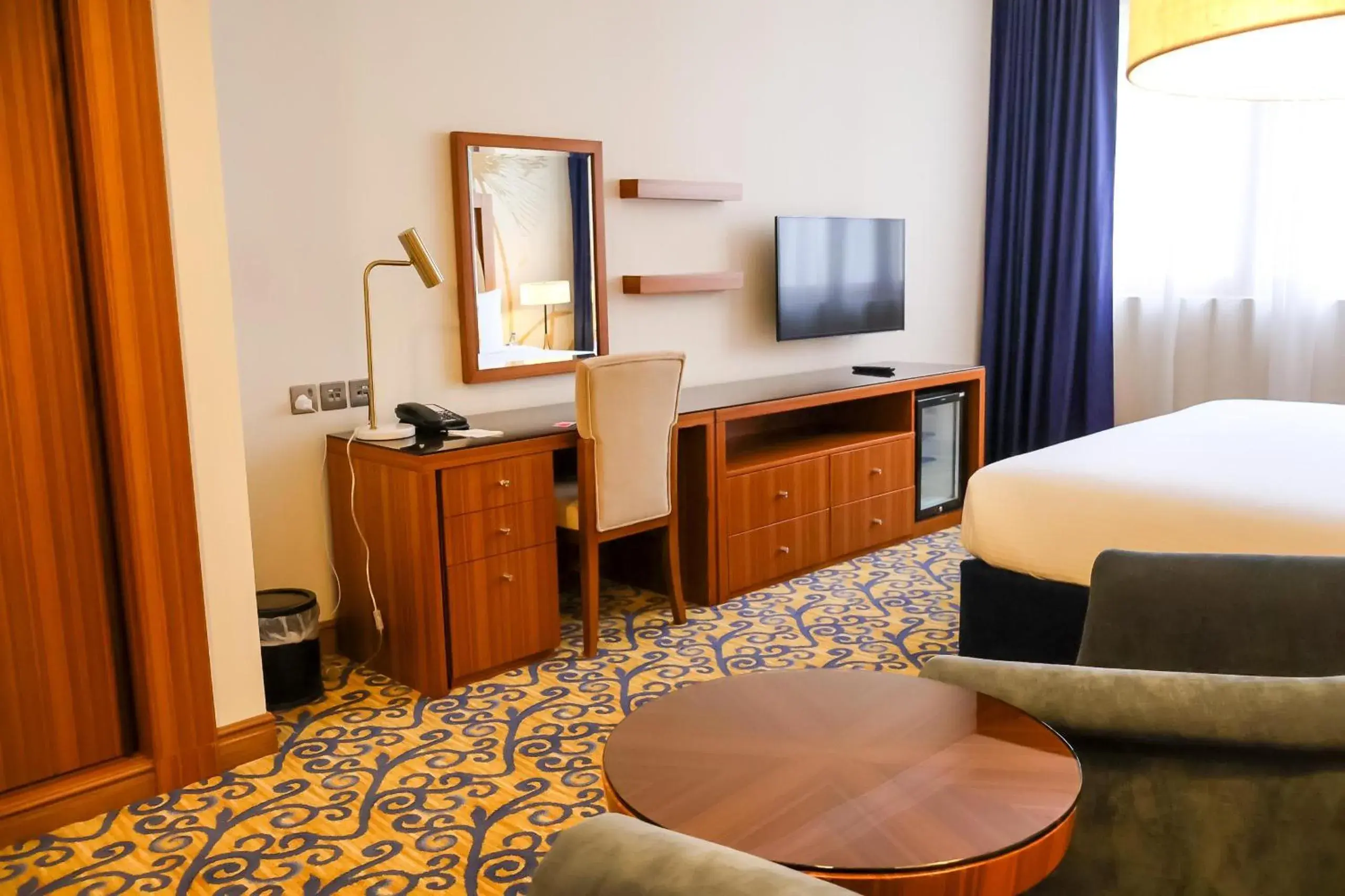 View (from property/room), Bed in City Seasons Al Hamra Hotel View (from property/room), Bed in City Seasons Al Hamra Hotel