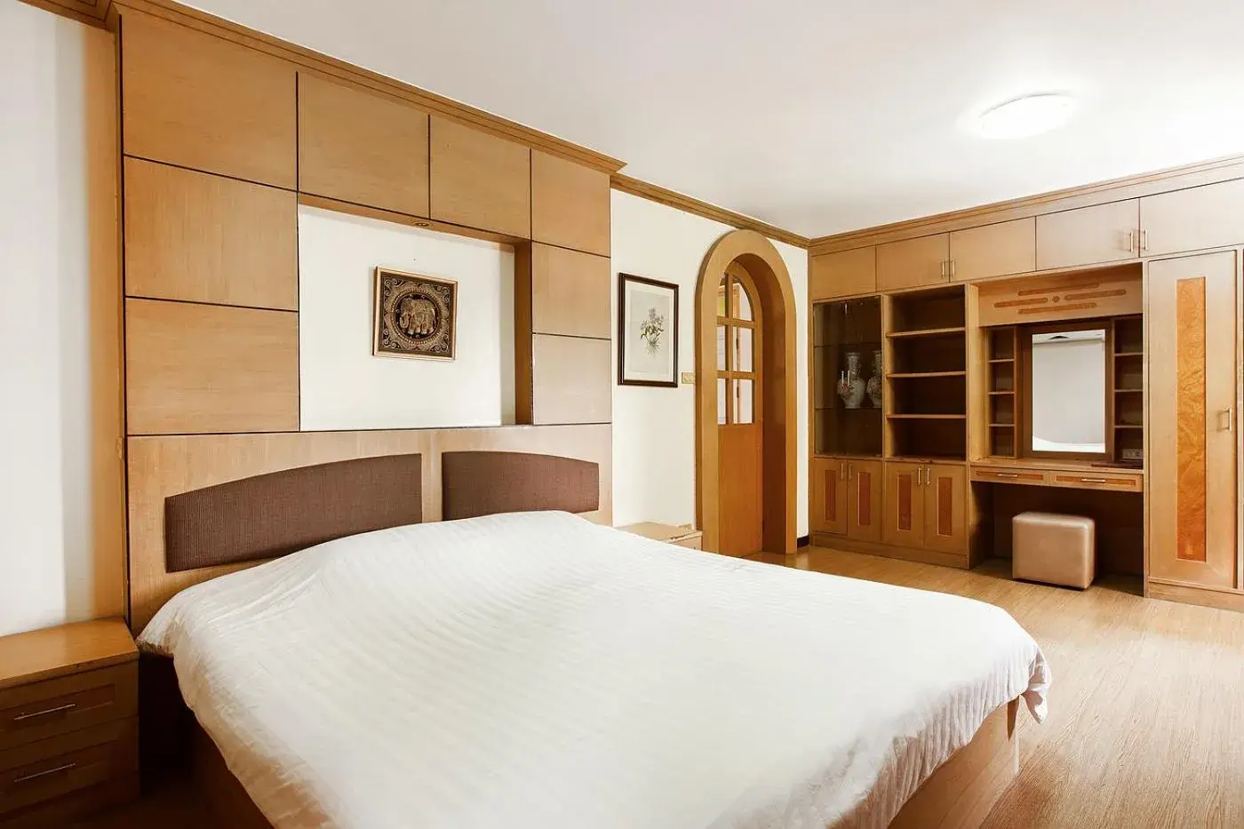 Bed in The Aiyapura Bangkok Bed in The Aiyapura Bangkok